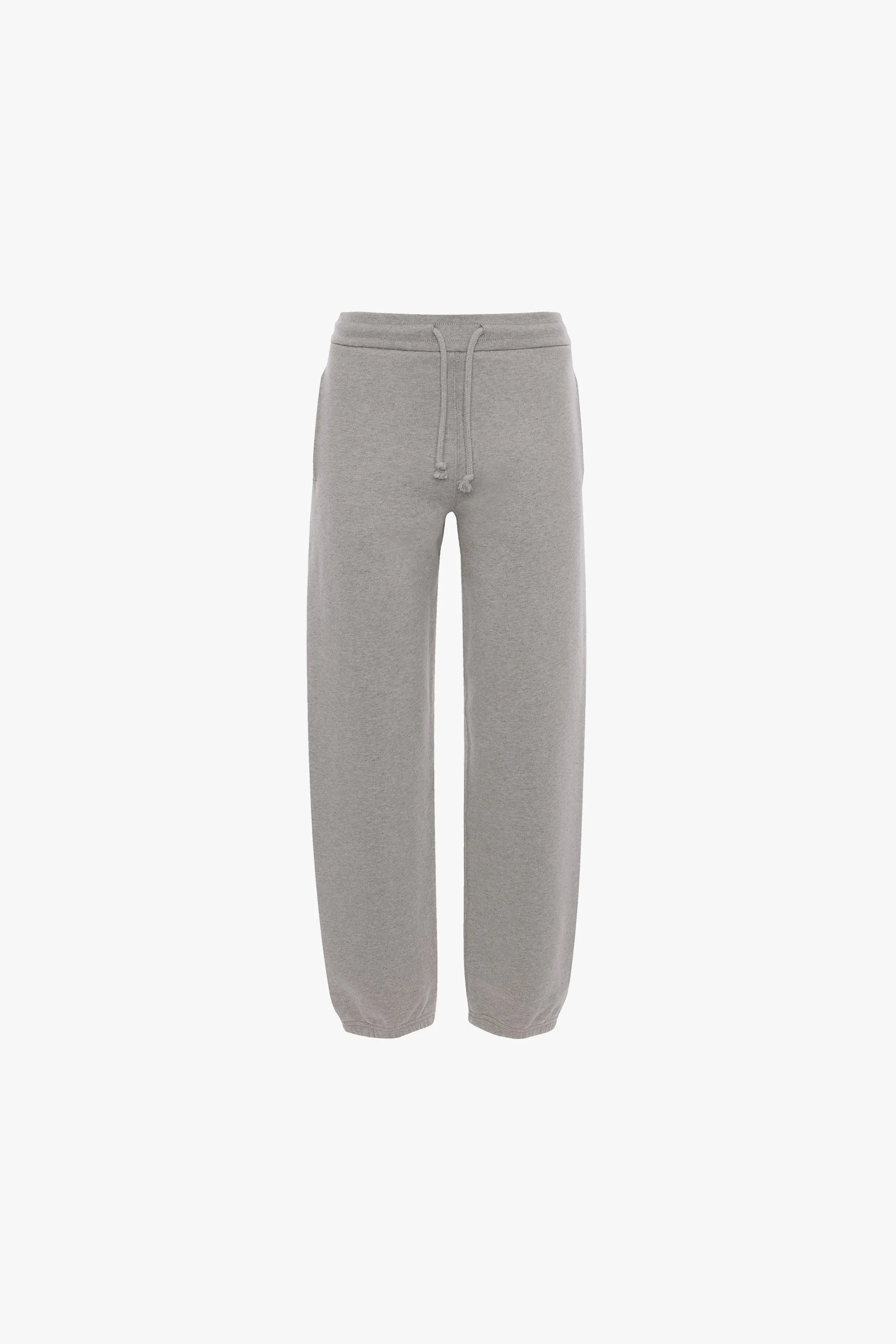 Logo Embroidered Jogger In Grey Marl sold by Victoria Beckham product image thumbnail 5