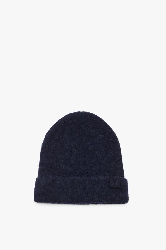 Alpaca Hat In Navy made by Victoria Beckham