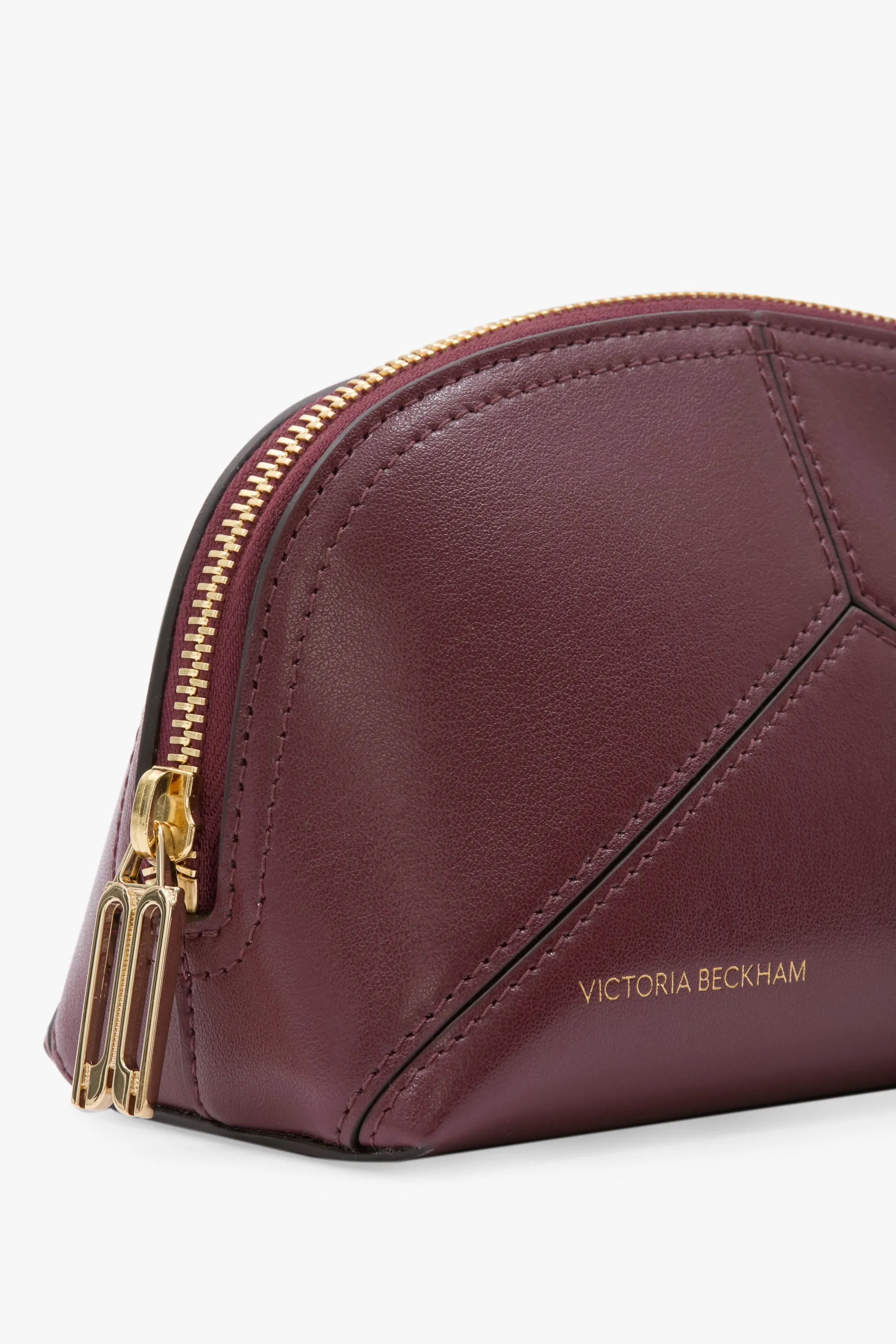 Victoria Mini Travel Pouch In Burgundy Smooth Leather sold by Victoria Beckham product image thumbnail 4