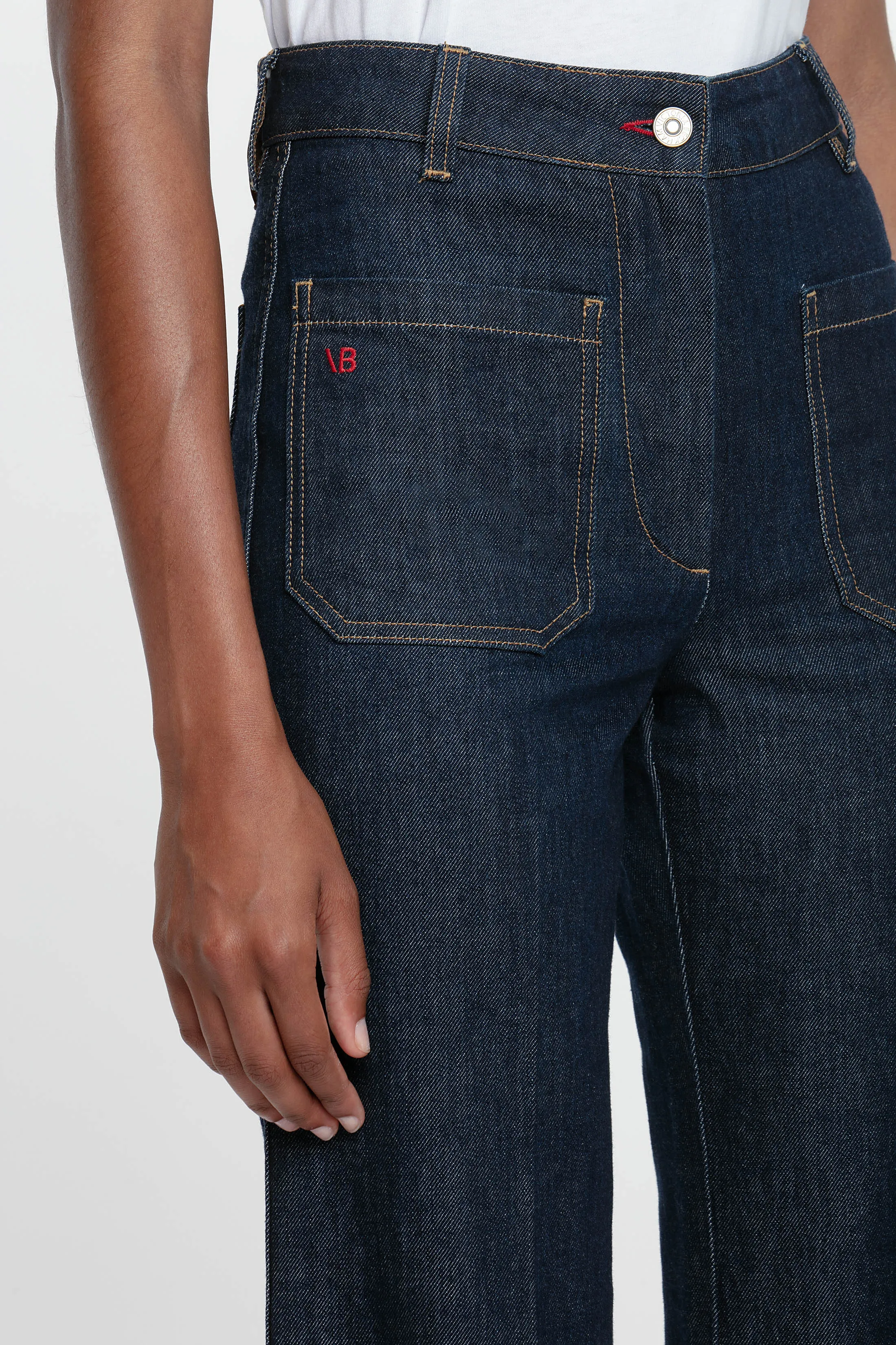 Alina Jean In Light Rinse sold by Victoria Beckham product image thumbnail 3