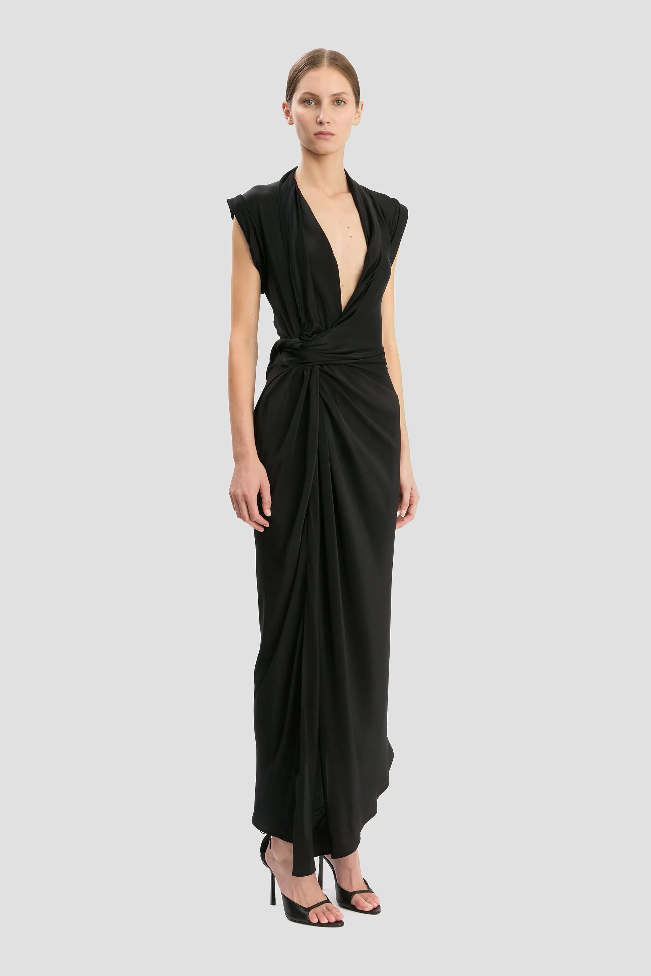 Twist Dress In Black sold by Victoria Beckham product image thumbnail 2