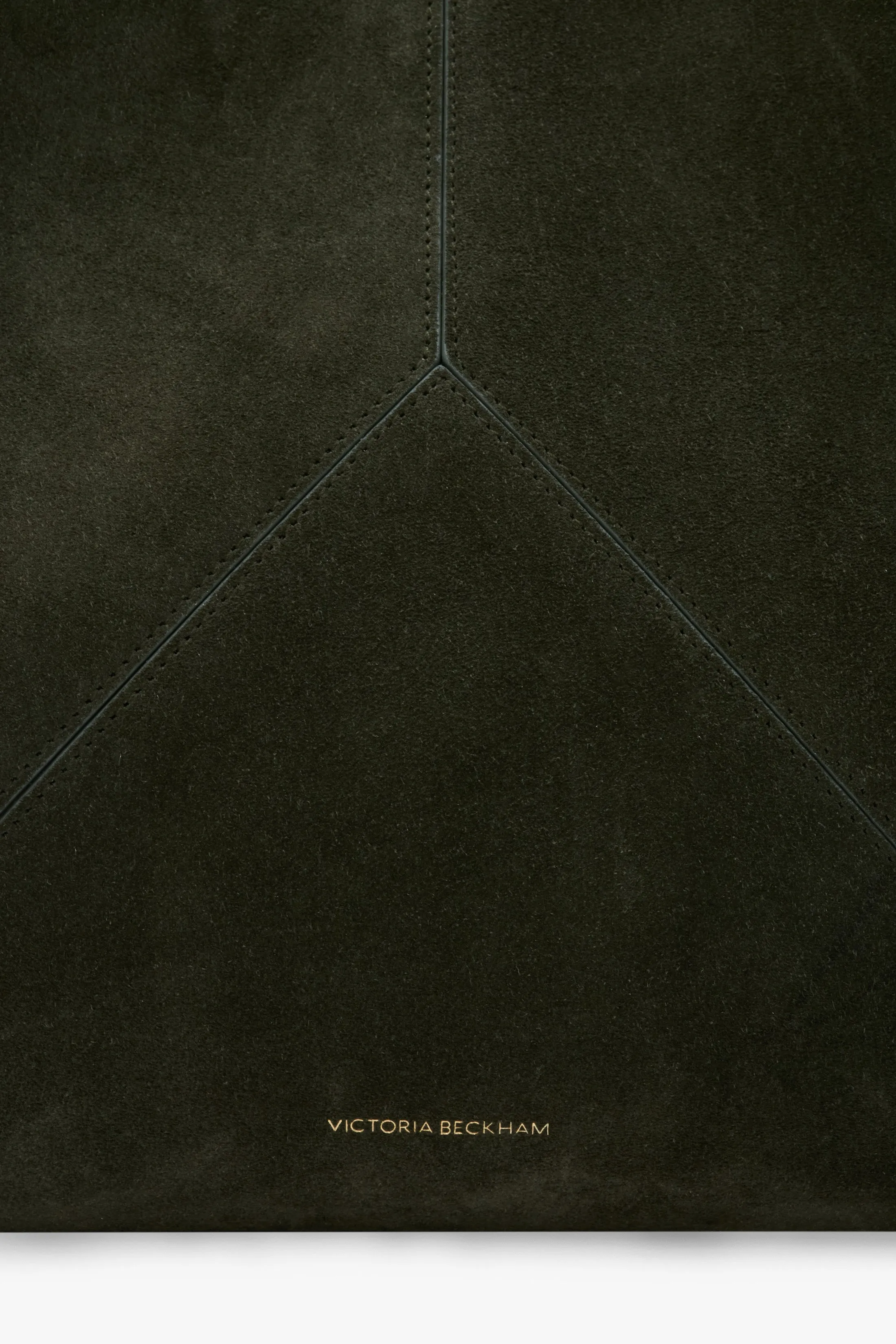 Victoria Tote Bag In Dark Olive Suede sold by Victoria Beckham product image thumbnail 5