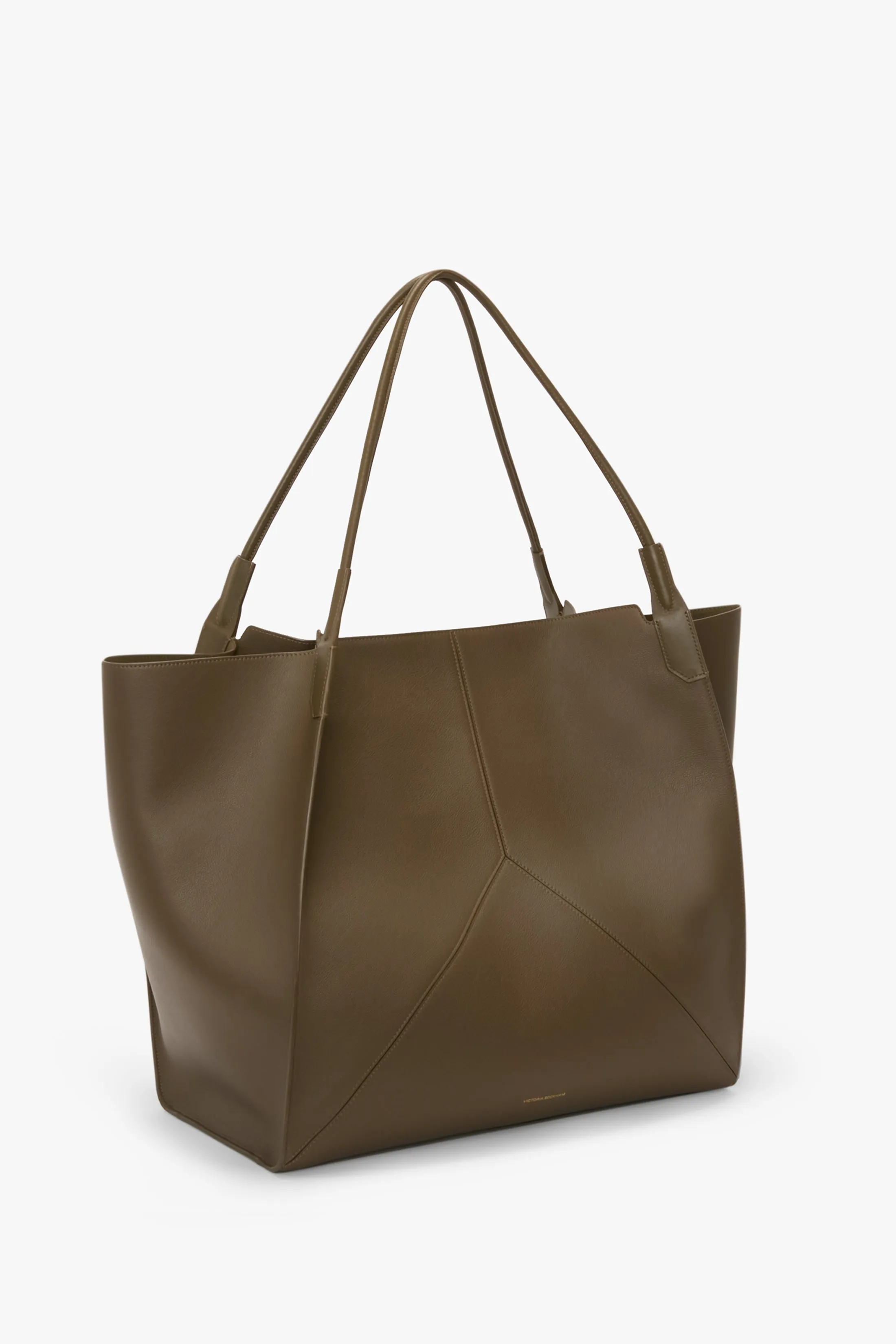 Victoria Travel Tote Bag In Khaki Leather sold by Victoria Beckham product image thumbnail 2