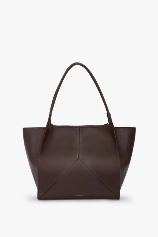 Large Victoria Tote Bag In Burgundy Leather sold by Victoria Beckham