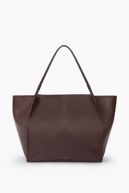 Victoria Travel Tote Bag In Burgundy Leather sold by Victoria Beckham