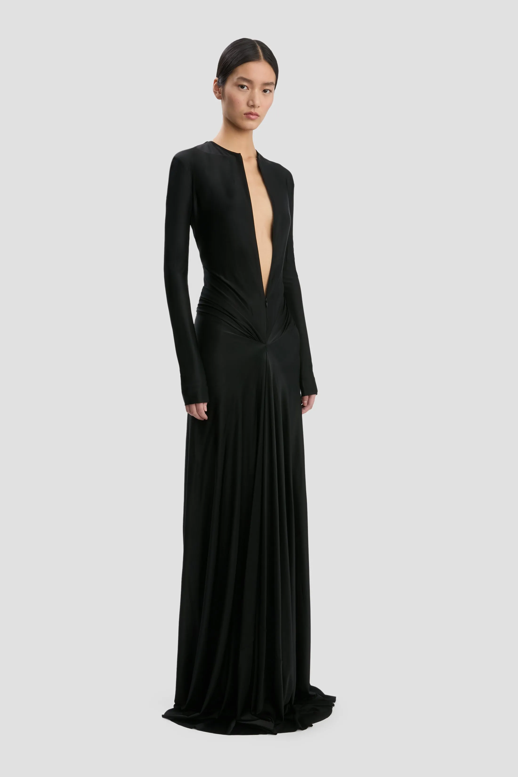 Cut-Out Gown In Black sold by Victoria Beckham product image thumbnail 2
