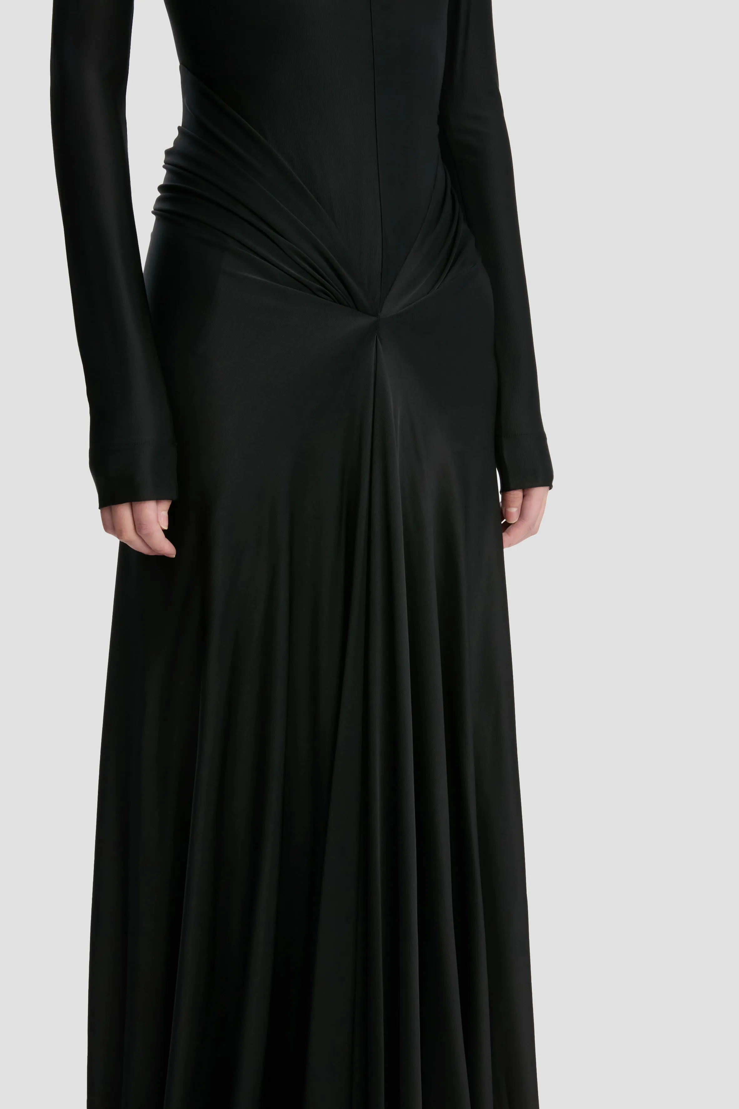 Cut-Out Gown In Black sold by Victoria Beckham product image thumbnail 3