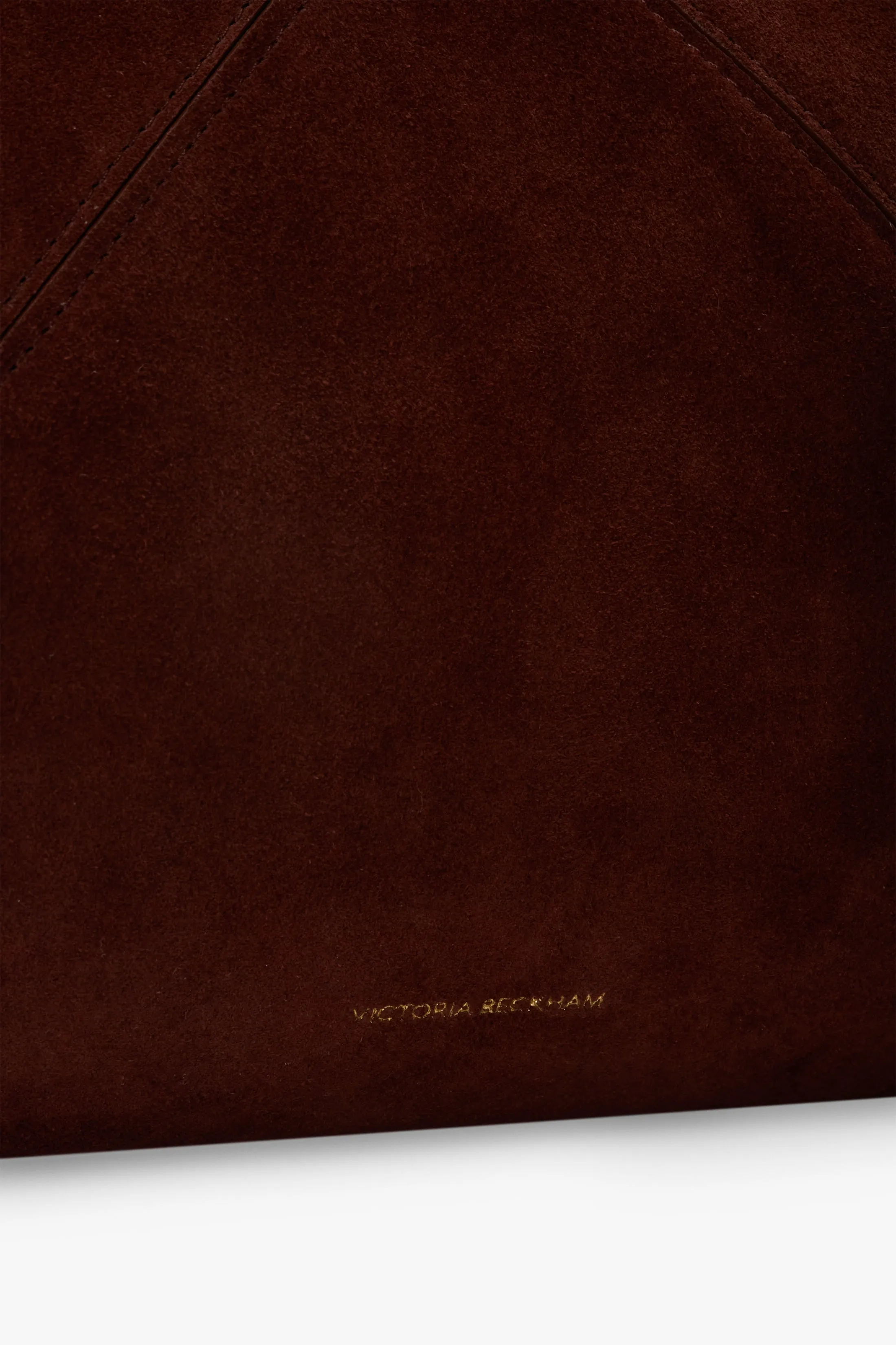 Large Victoria Tote Bag In Dark Brown Suede sold by Victoria Beckham product image thumbnail 5