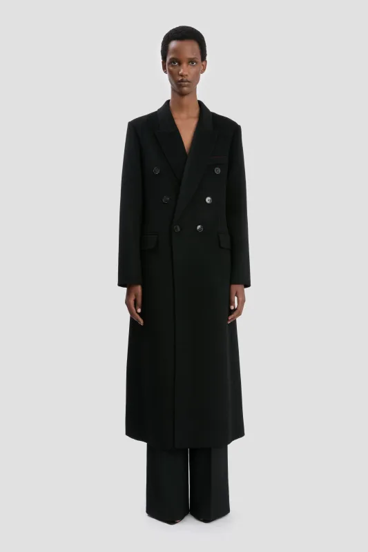 Overcoat In Black sold by Victoria Beckham