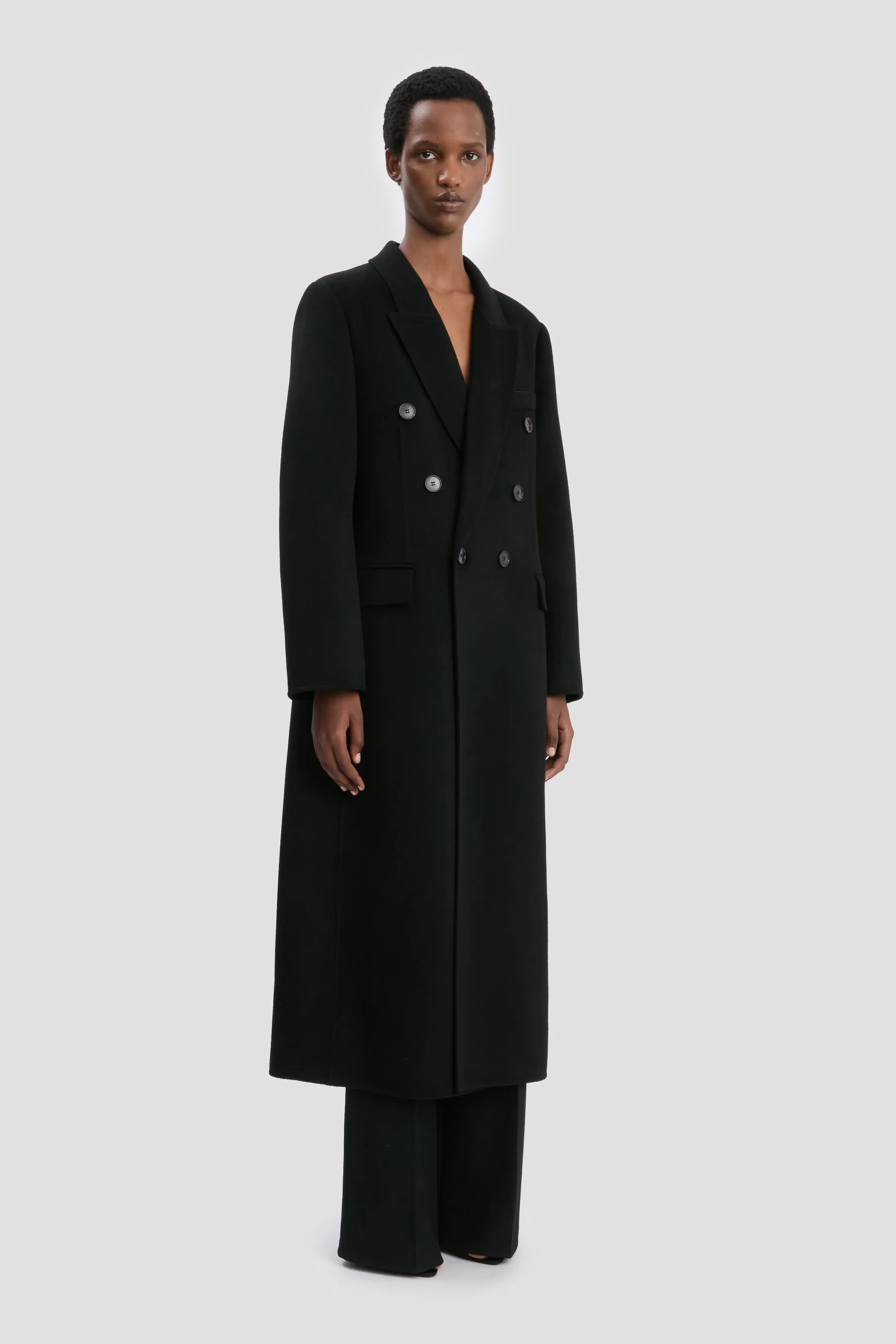 Overcoat In Black sold by Victoria Beckham product image thumbnail 2