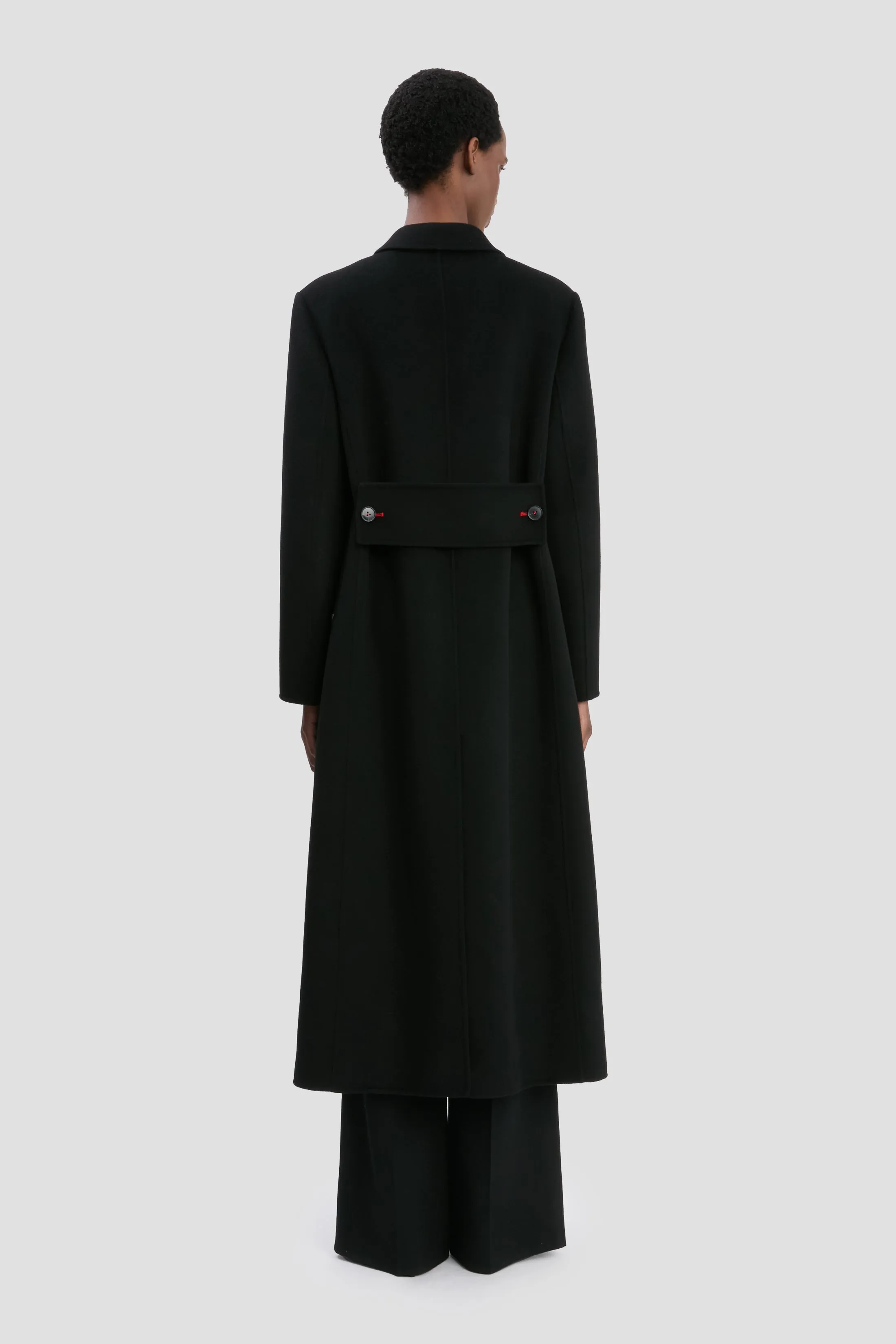 Overcoat In Black sold by Victoria Beckham product image thumbnail 4