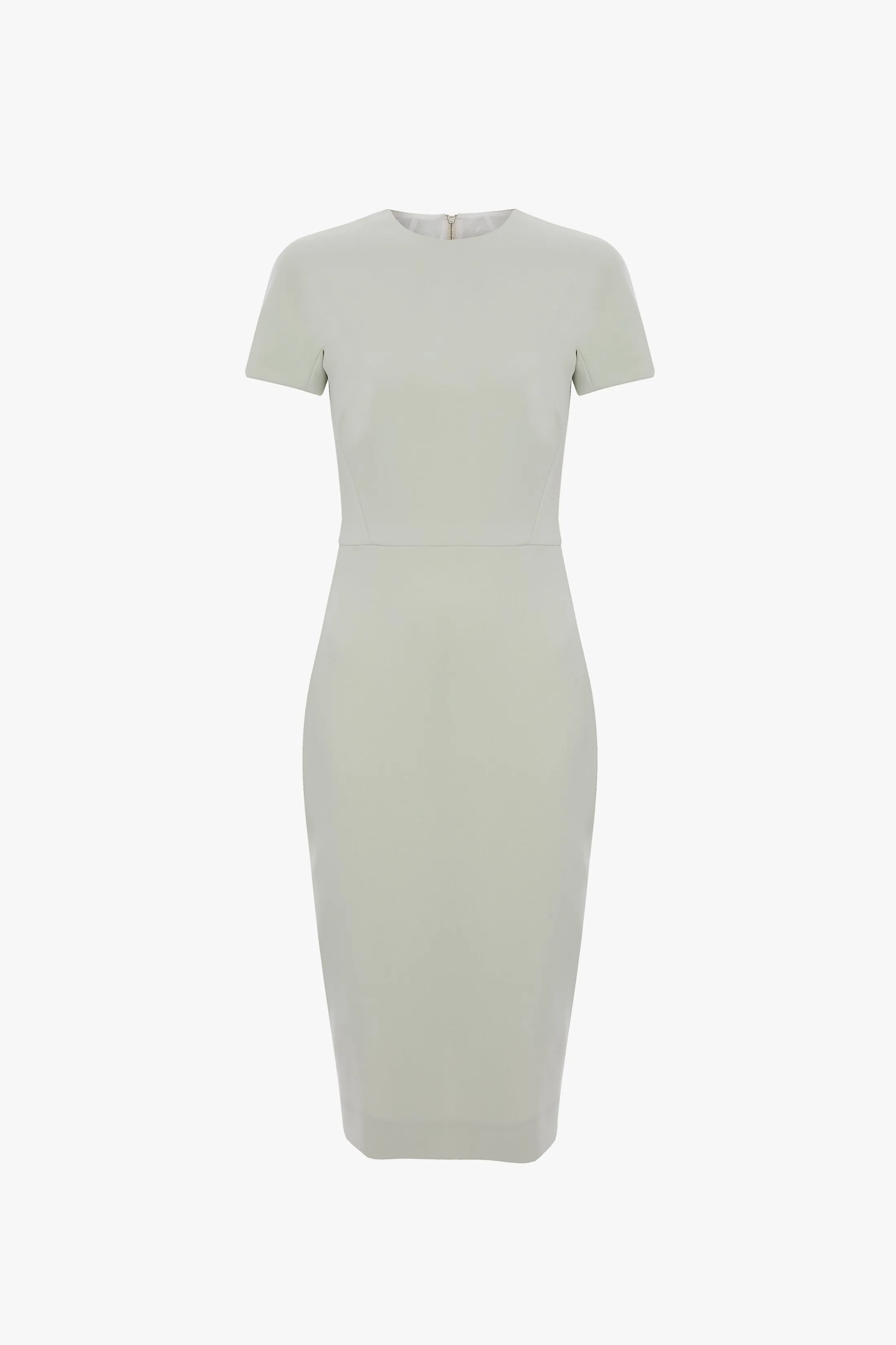 Fitted T-Shirt Dress In Aloe sold by Victoria Beckham product image thumbnail 5