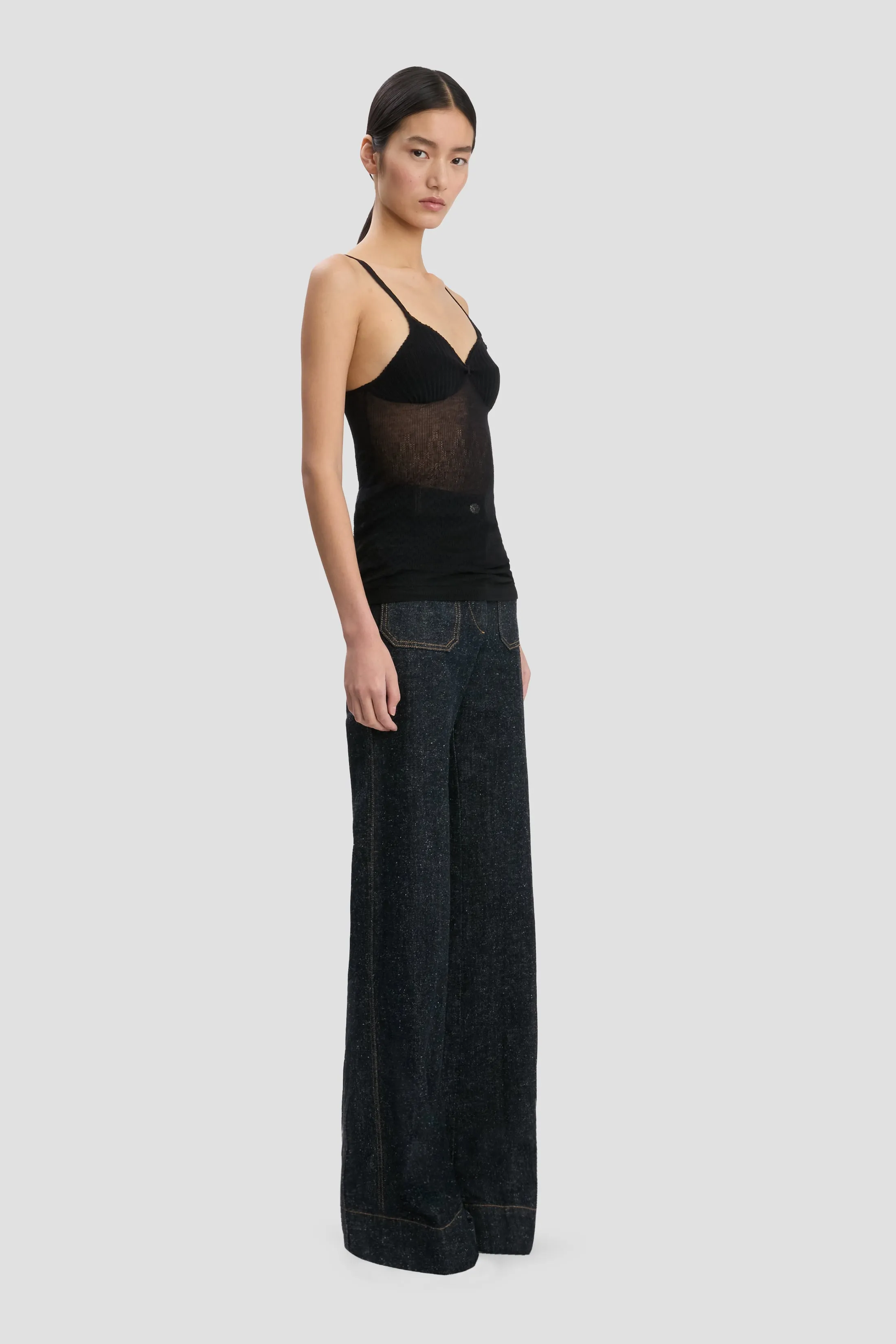 Cami Top In Black sold by Victoria Beckham product image thumbnail 2