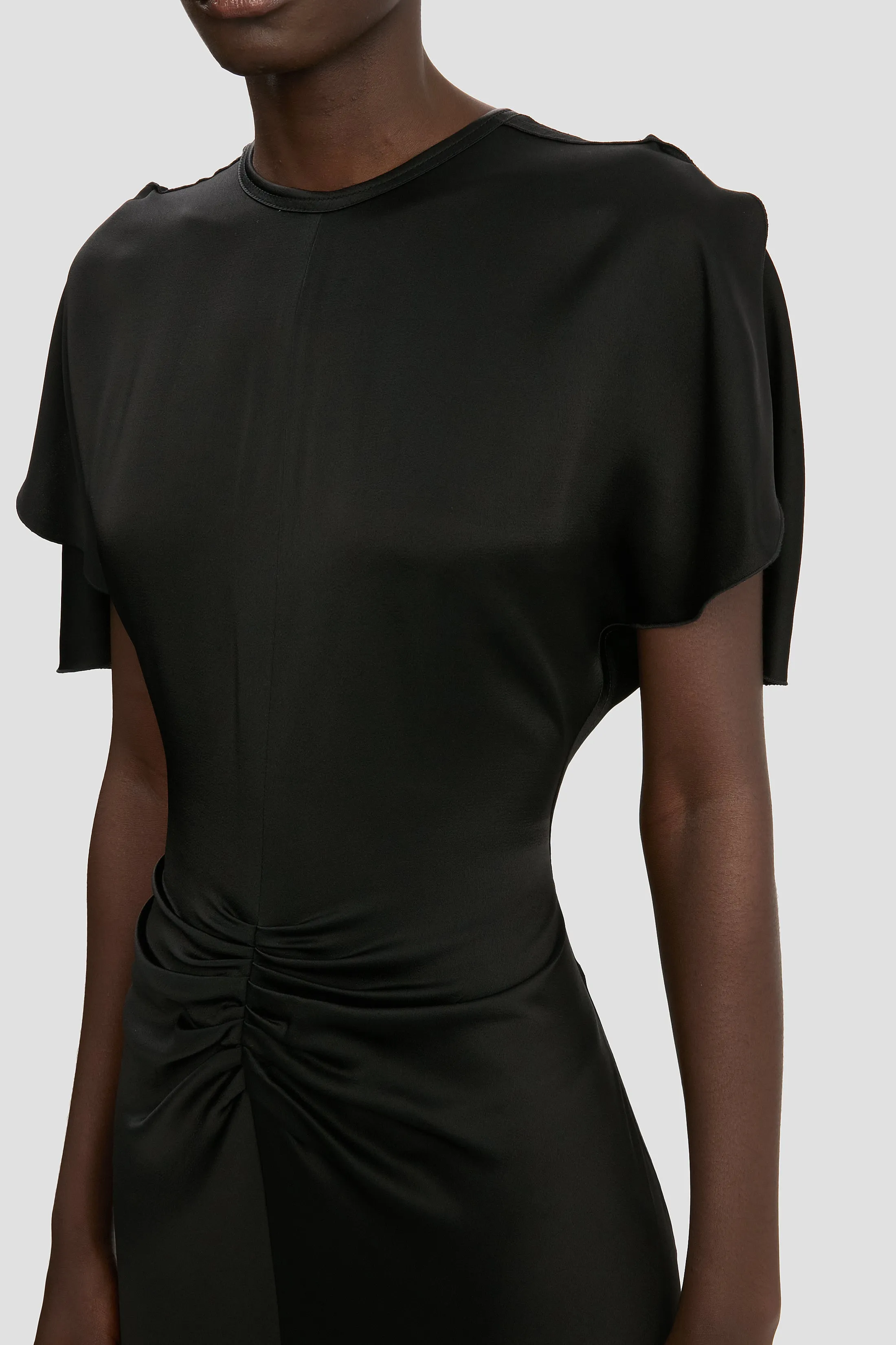 Isabella Gown In Black sold by Victoria Beckham product image thumbnail 3