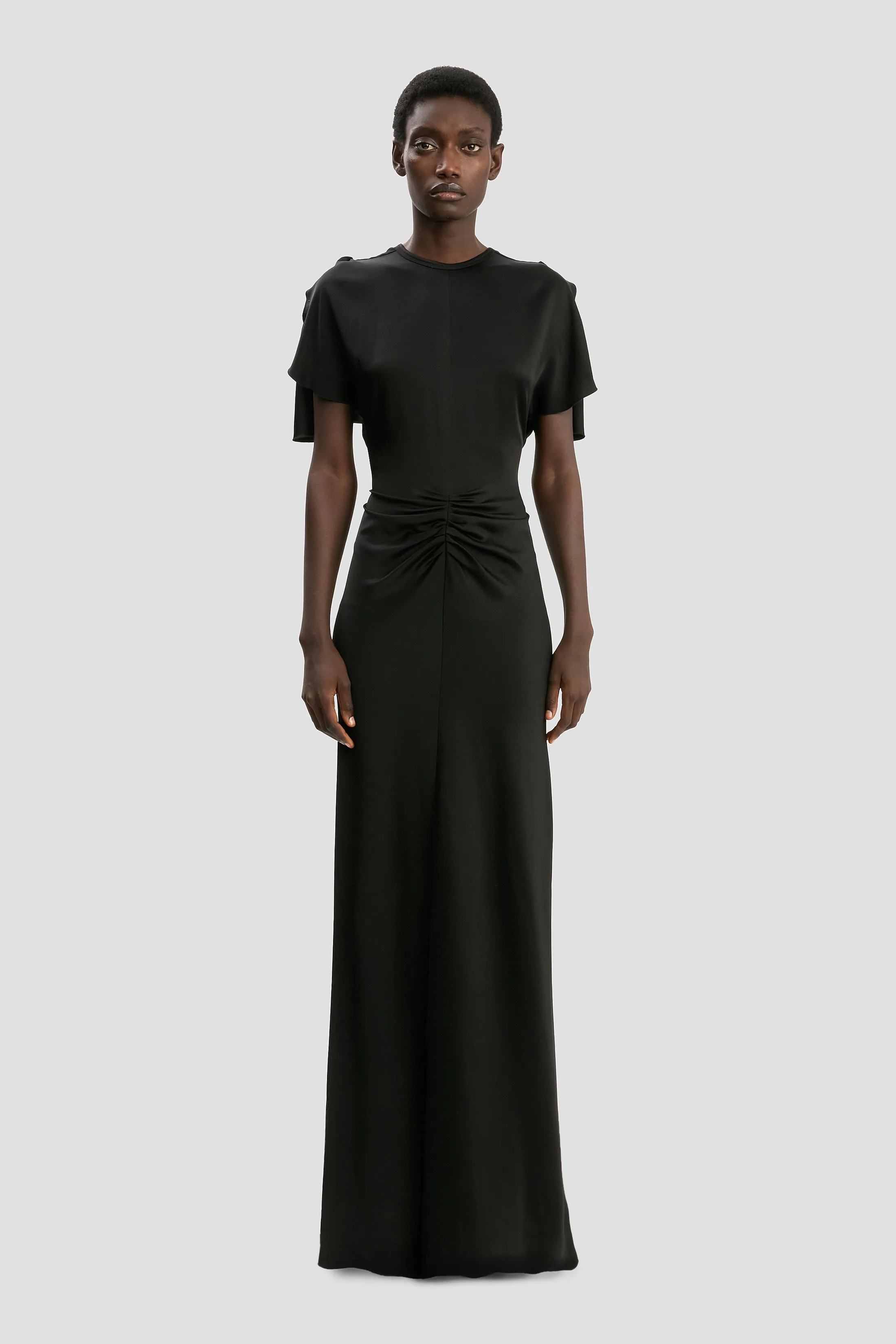 Isabella Gown In Black sold by Victoria Beckham