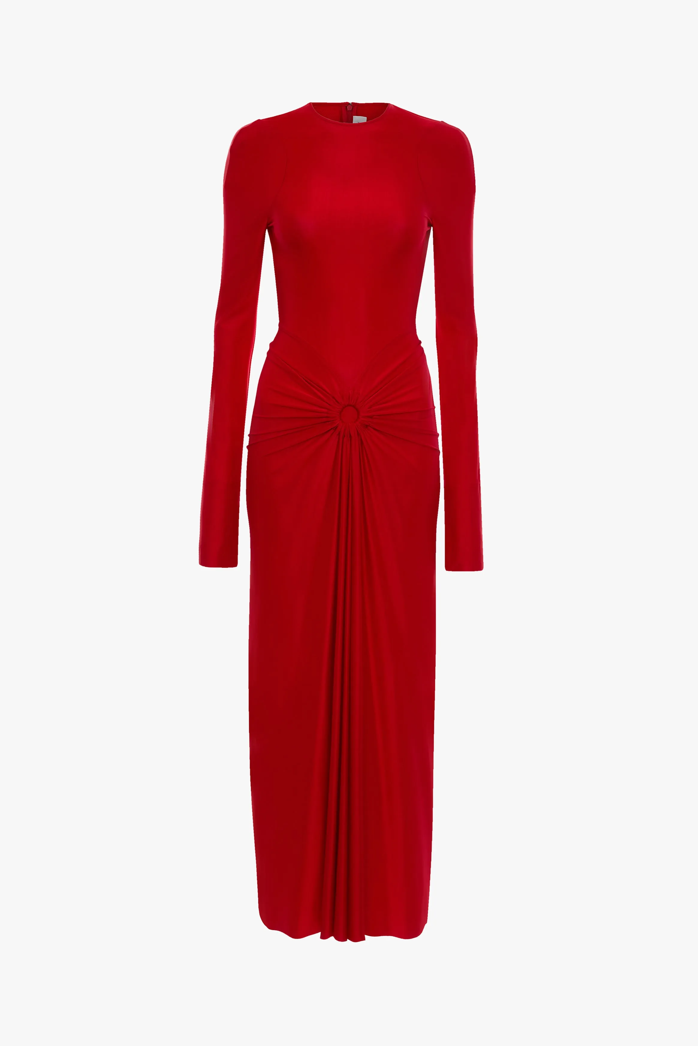 Frances Midi Dress In Cardinal Red sold by Victoria Beckham product image thumbnail 5