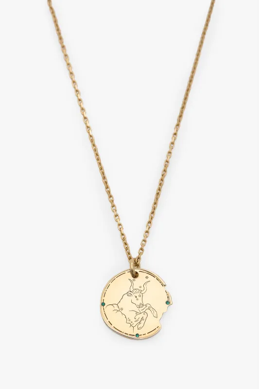 Taurus Zodiac Necklace sold by Victoria Beckham