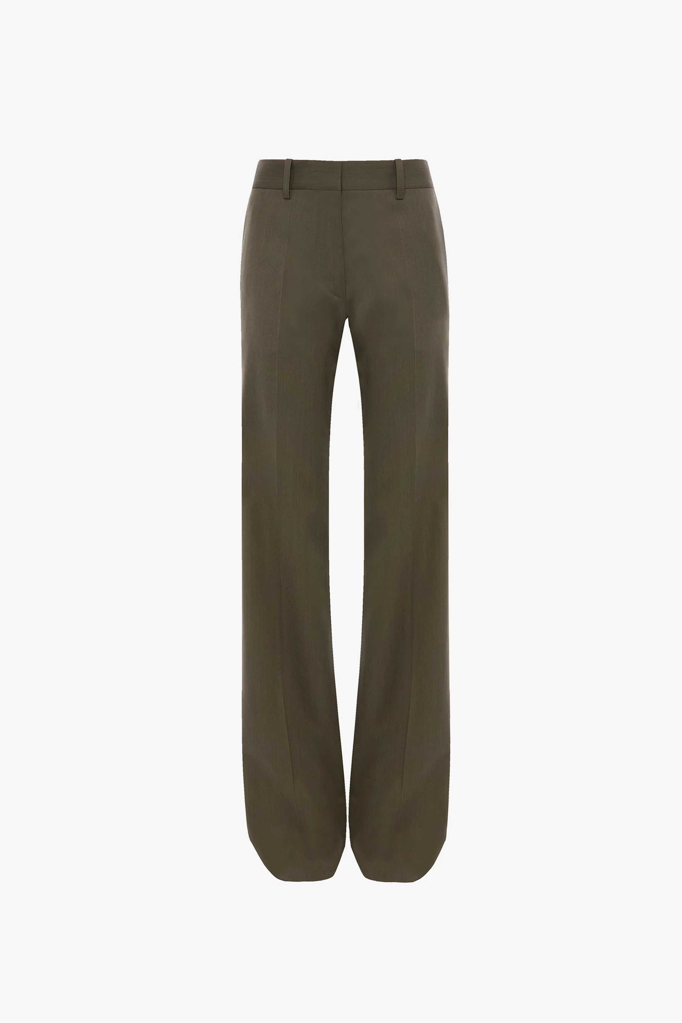 Tailored Straight Leg Trouser In Sage Melange sold by Victoria Beckham product image thumbnail 5