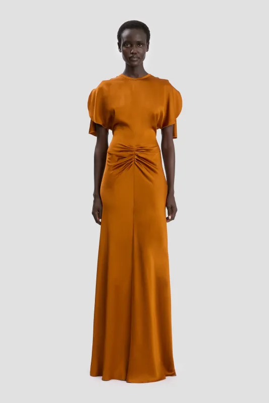 Isabella Gown In Bronze sold by Victoria Beckham