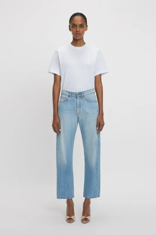 Bernie Jean In Light Blue Wash sold by Victoria Beckham