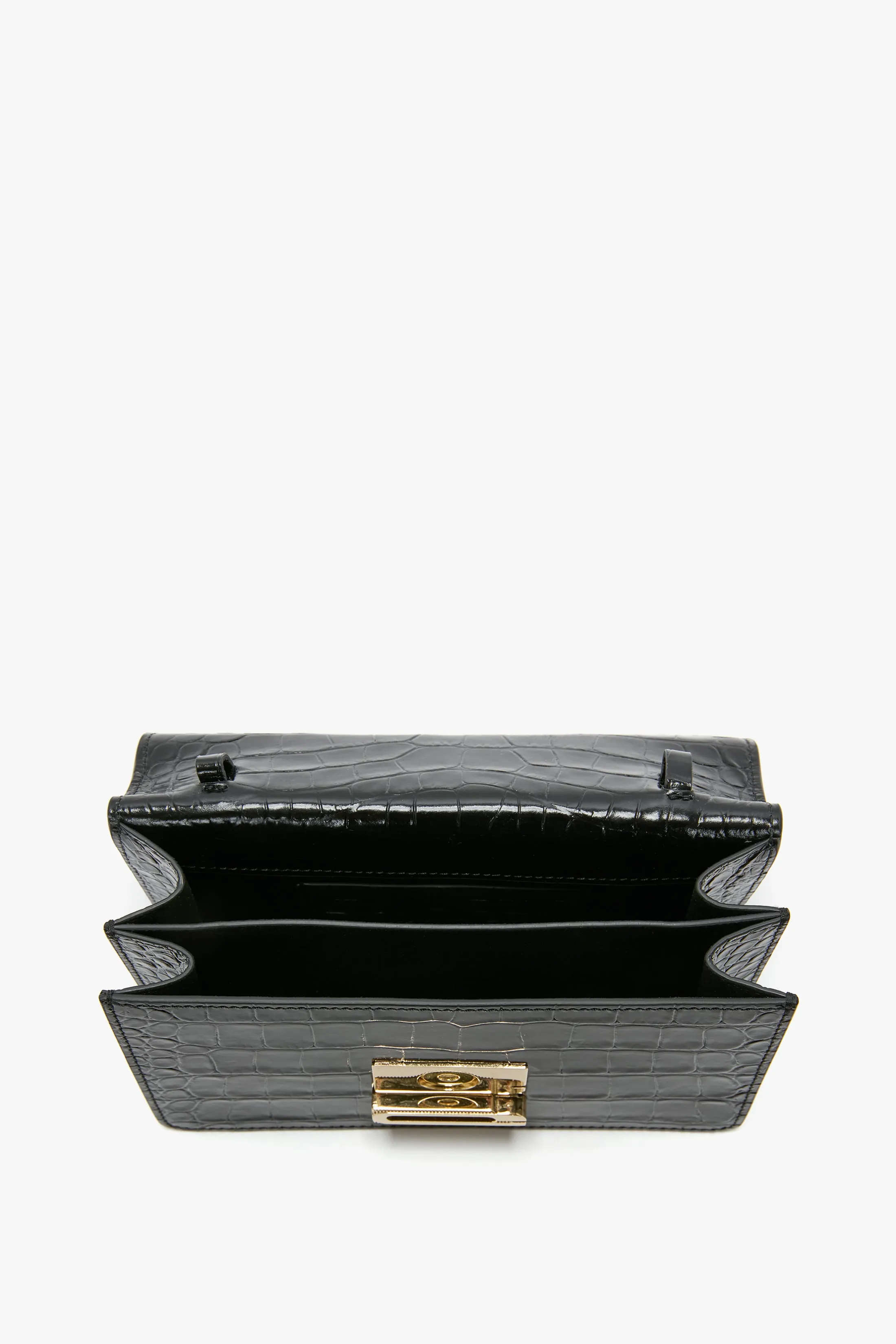 Dorian Bag Small In Embossed Black Leather sold by Victoria Beckham product image thumbnail 5