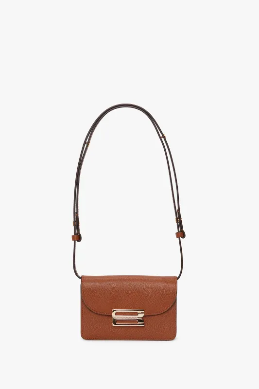 Dorian Bag Mini In Tan Leather sold by Victoria Beckham