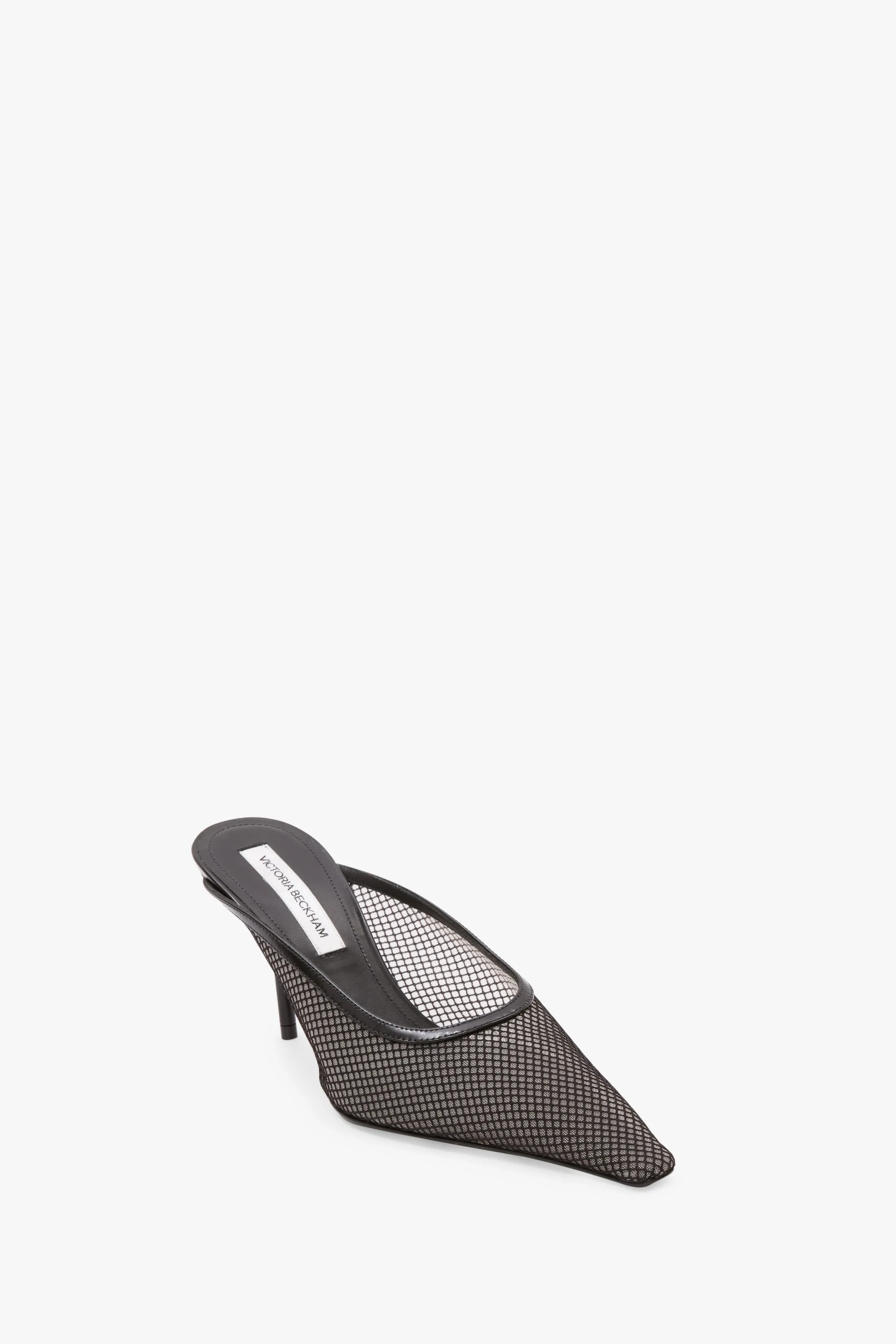 Sloan Stiletto Mule 75 In Black Mesh sold by Victoria Beckham product image thumbnail 2