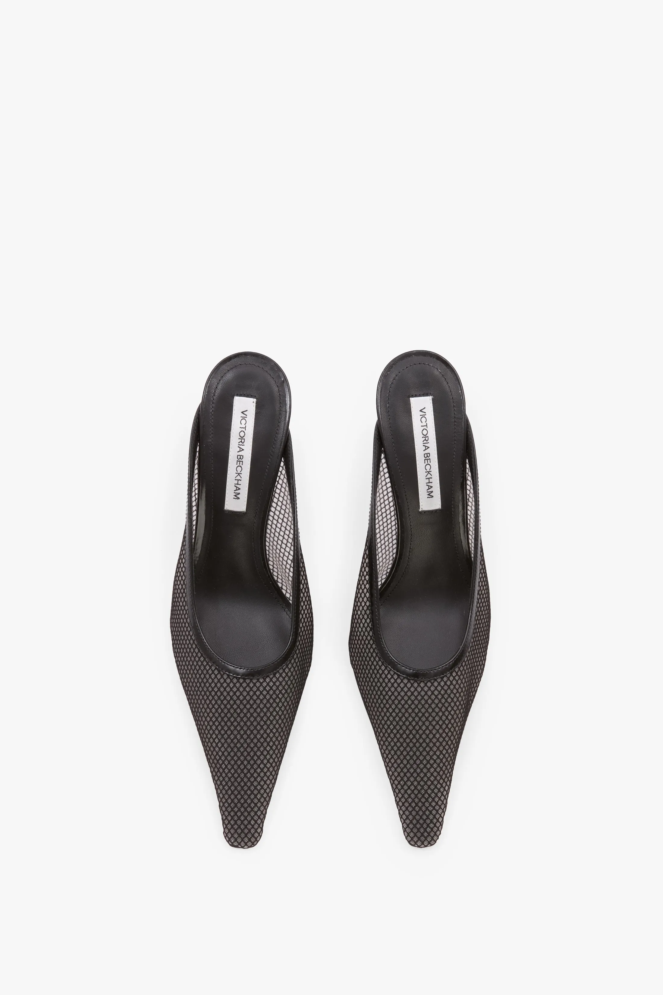 Sloan Stiletto Mule 75 In Black Mesh sold by Victoria Beckham product image thumbnail 4