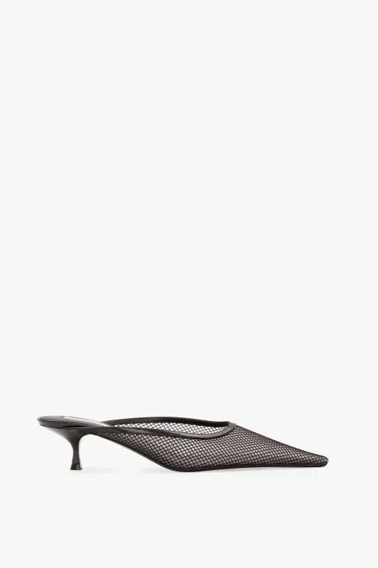 Sloan Mule 45 In Black Mesh sold by Victoria Beckham