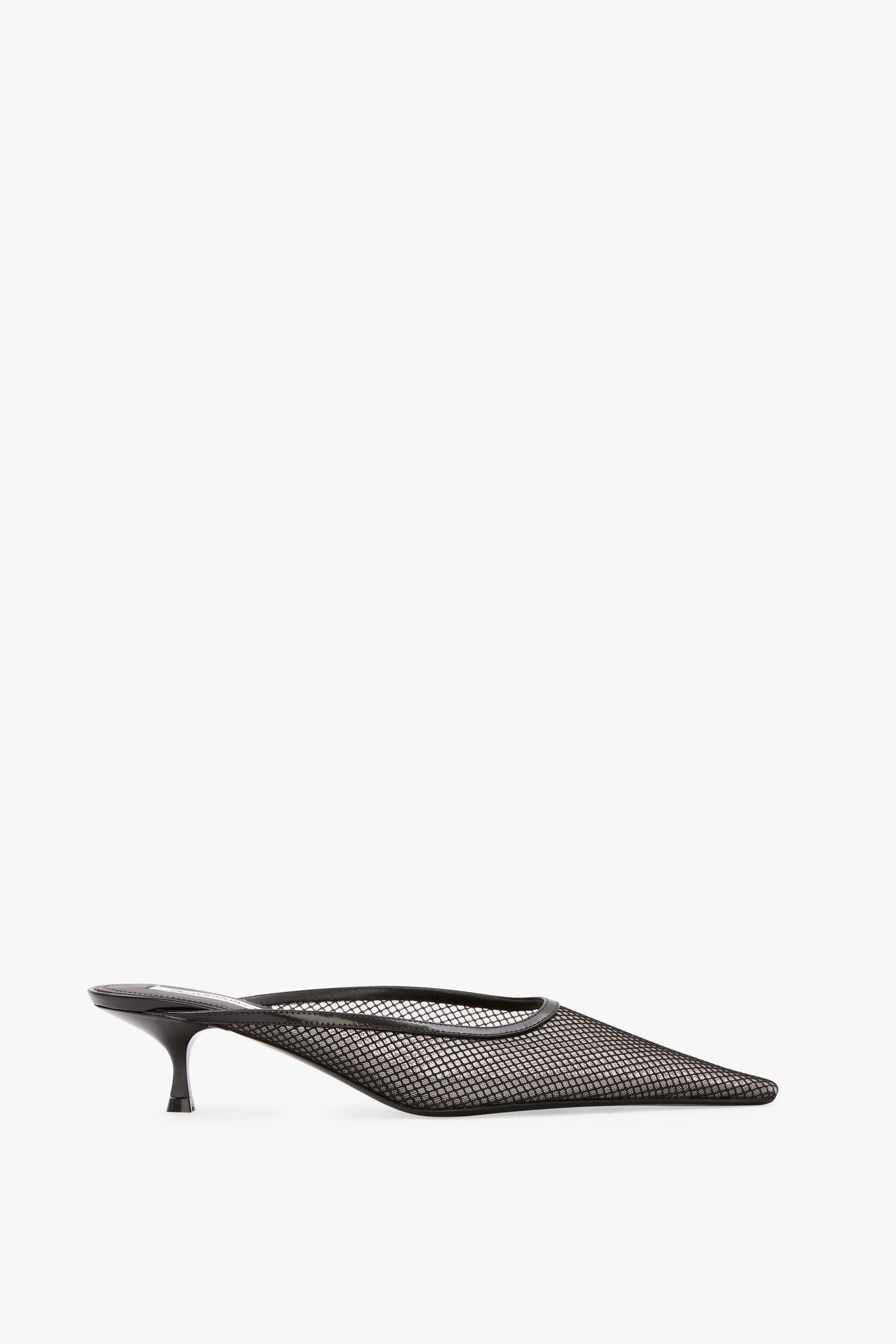Sloan Mule 45 In Black Mesh sold by Victoria Beckham