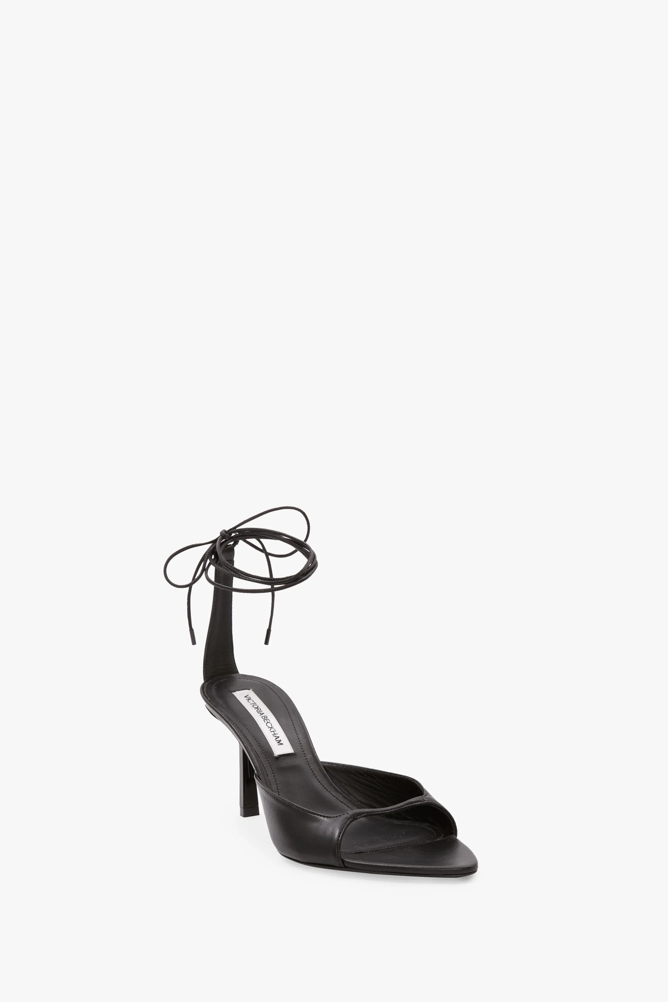Eliza Stiletto Sandal 75 In Black Leather sold by Victoria Beckham product image thumbnail 2