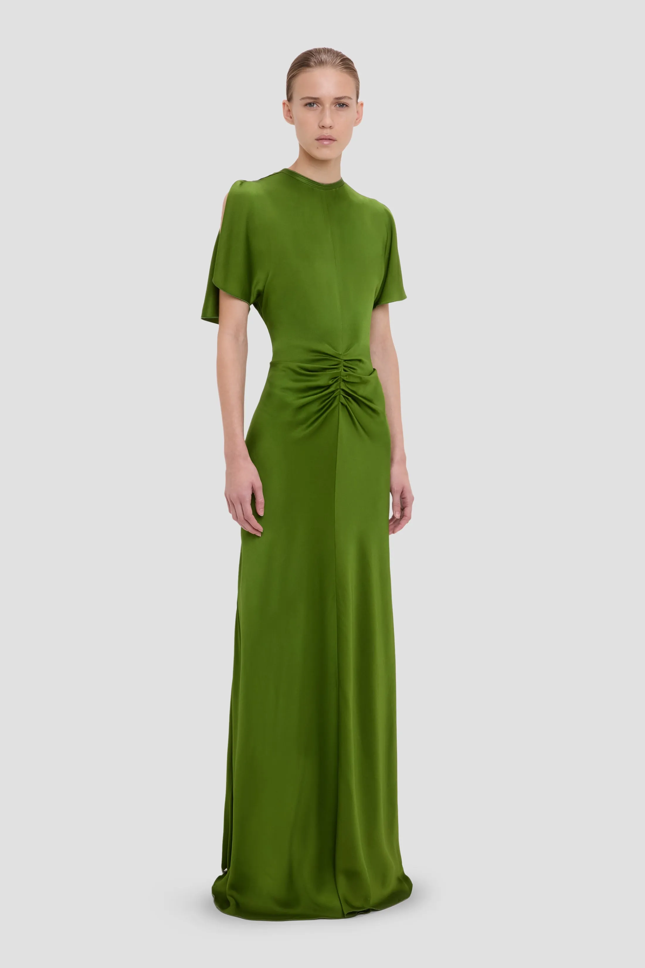 Isabella Gown In Algae sold by Victoria Beckham product image thumbnail 2