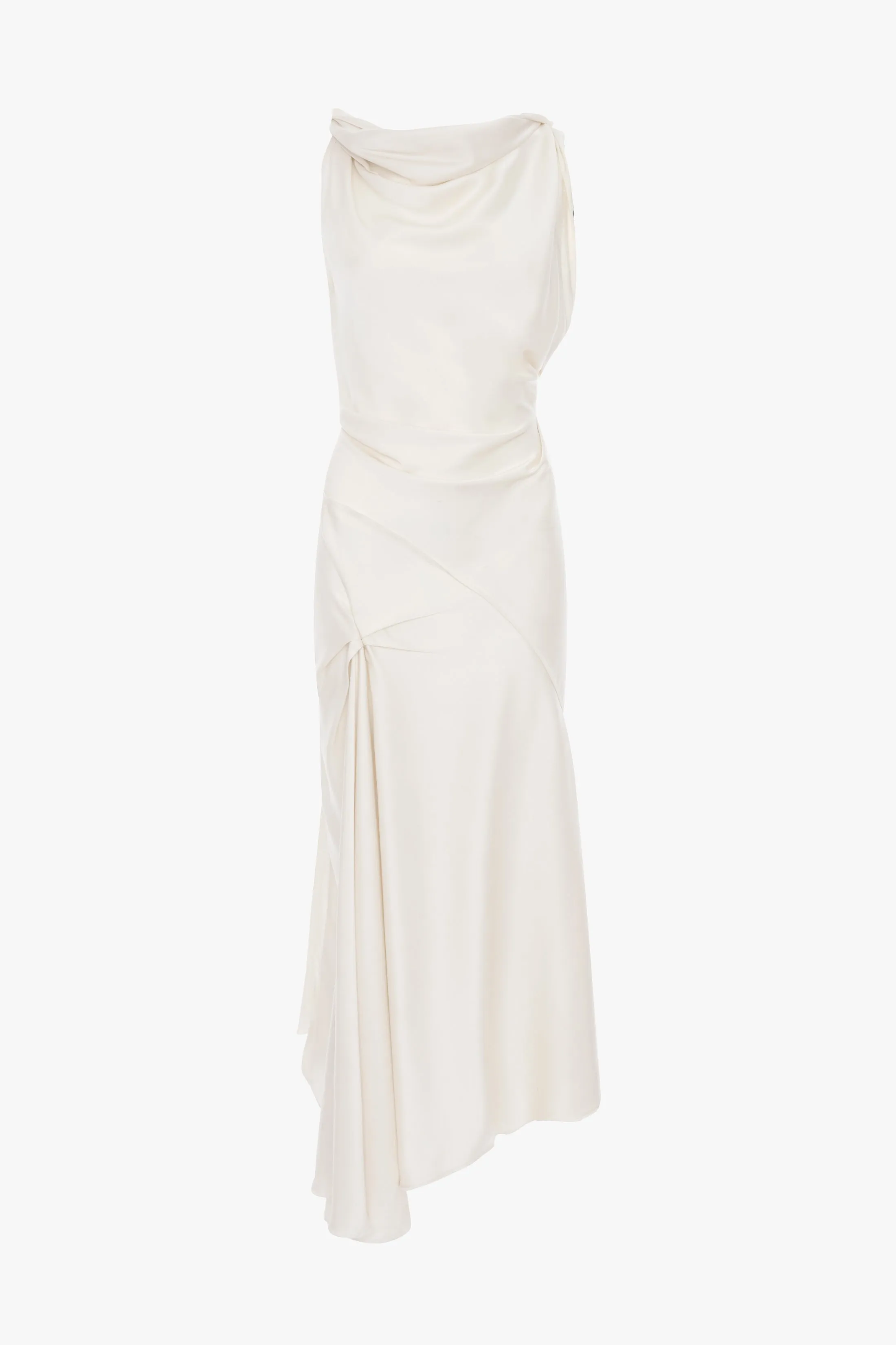 Posy Midi Dress In Ivory sold by Victoria Beckham product image thumbnail 5