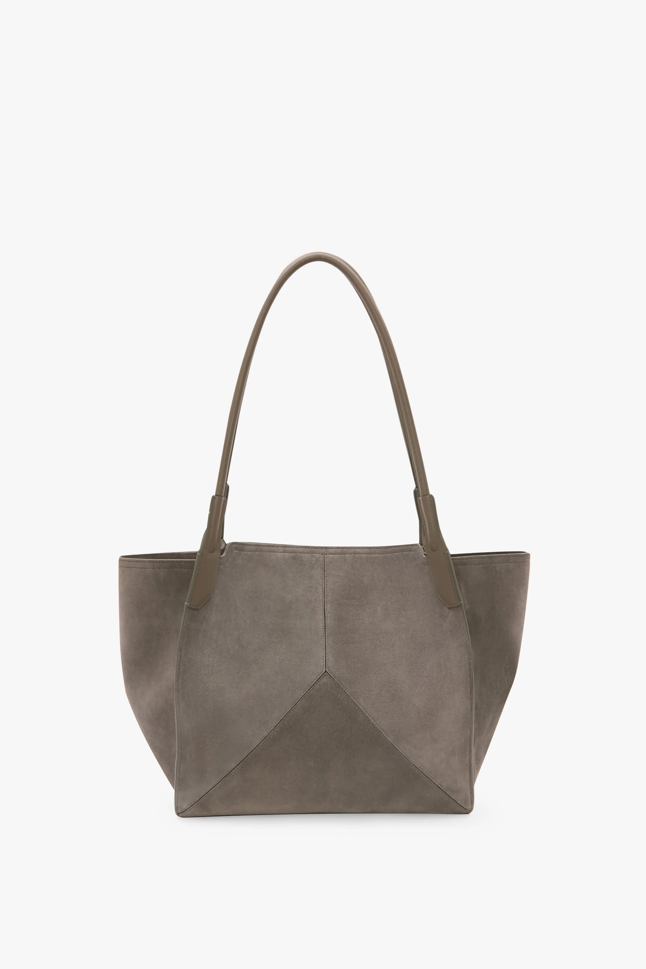 Victoria Tote Bag In Pebble Grey Suede sold by Victoria Beckham product image thumbnail 5