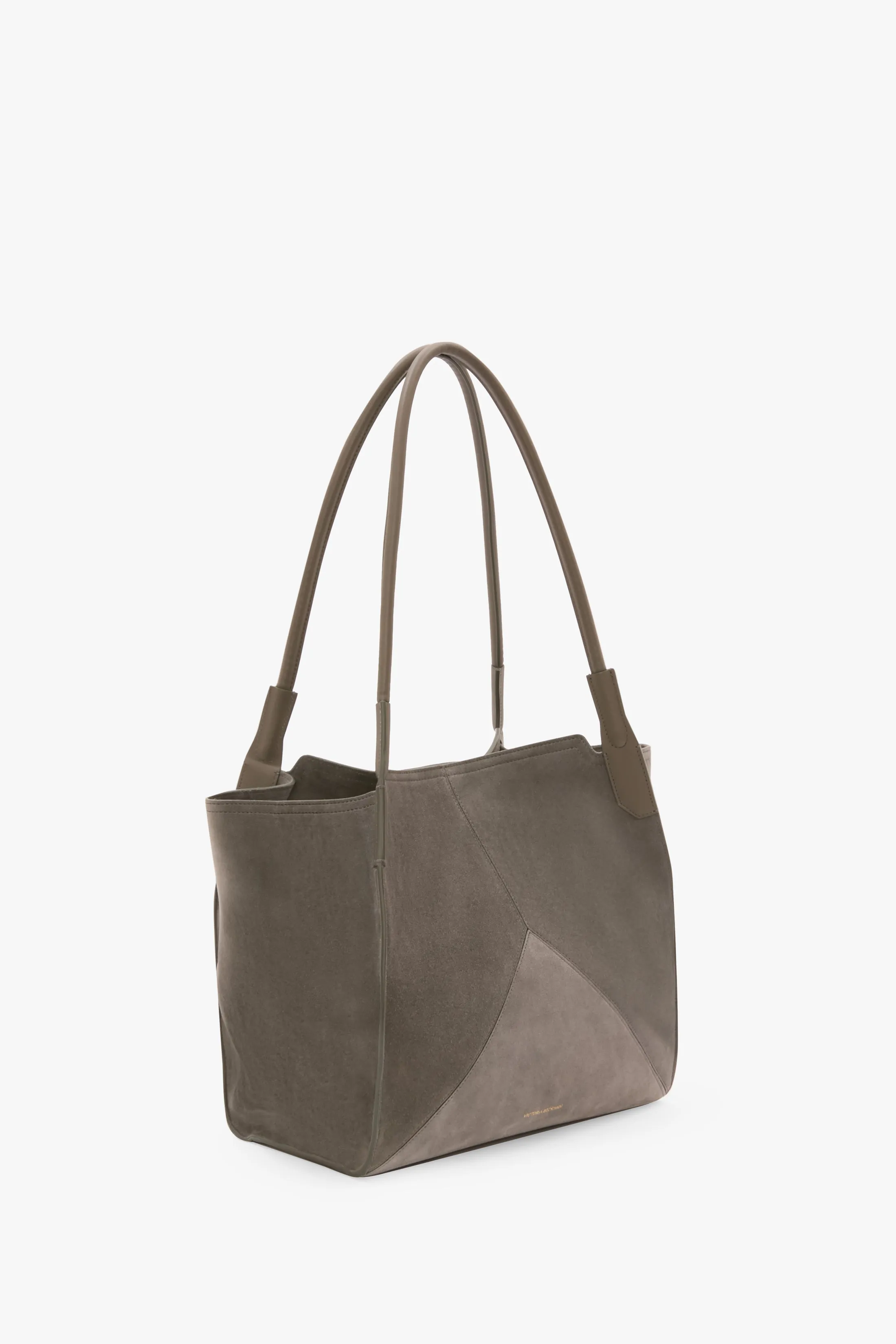 Victoria Tote Bag In Pebble Grey Suede sold by Victoria Beckham product image thumbnail 2