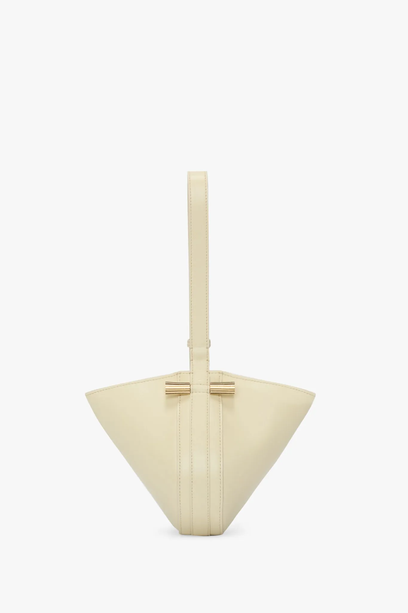 Portofino Dia Clutch In Ivory Leather sold by Victoria Beckham