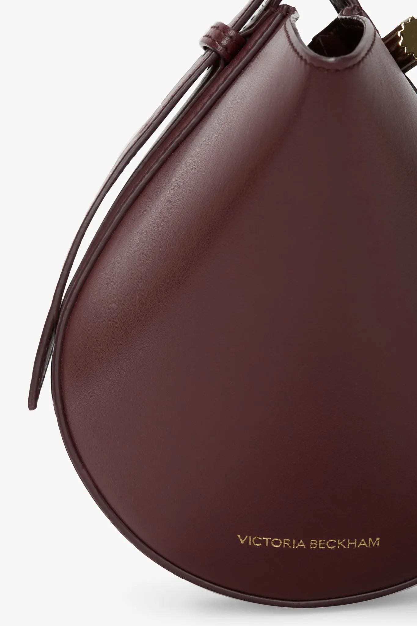 Portofino Dia Clutch In Burgundy Leather sold by Victoria Beckham product image thumbnail 4