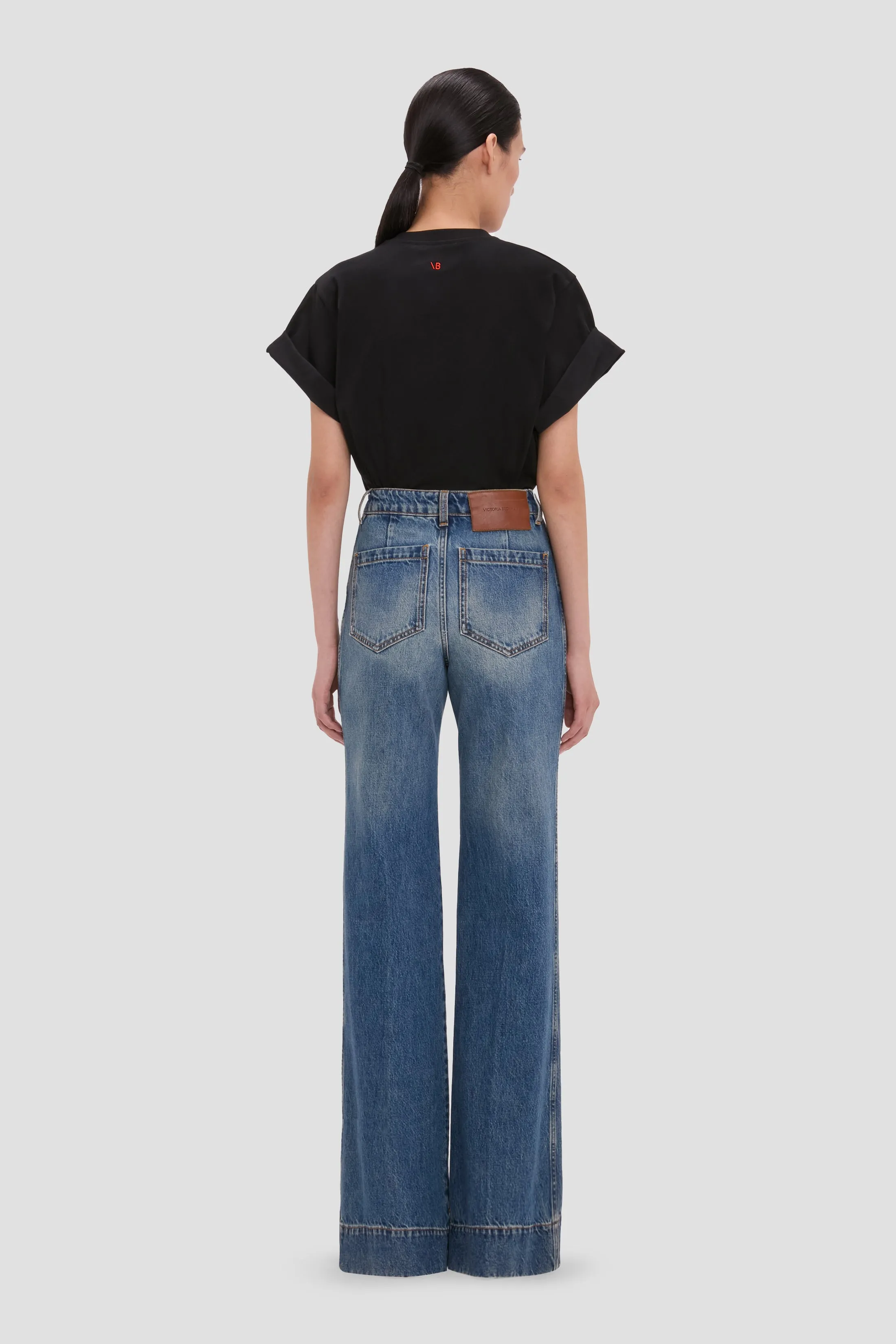 Tilly T-Shirt In Black sold by Victoria Beckham product image thumbnail 4