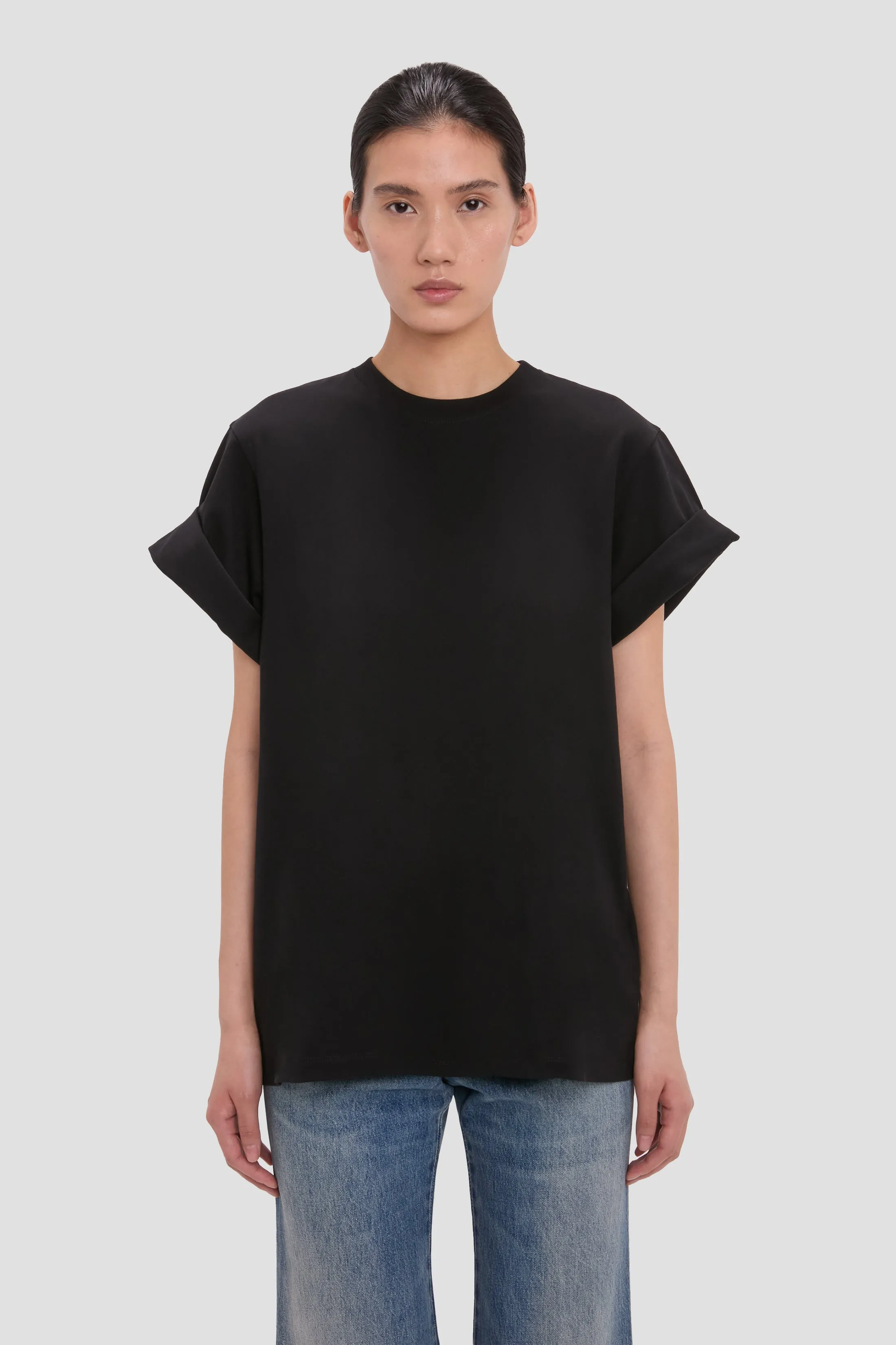 Tilly T-Shirt In Black sold by Victoria Beckham product image thumbnail 2