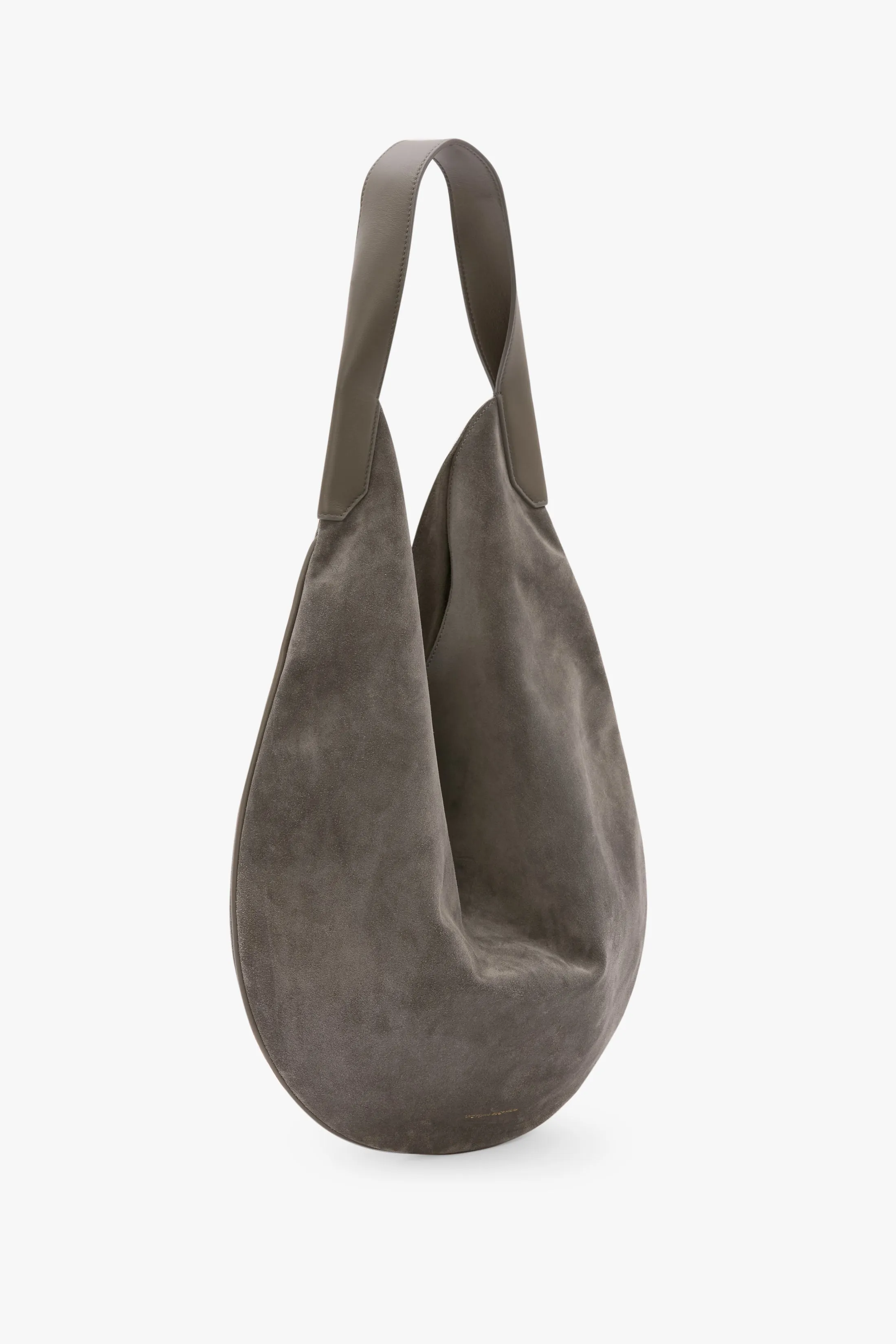 Soft Plié Hobo Bag In Pebble Grey Suede sold by Victoria Beckham product image thumbnail 2