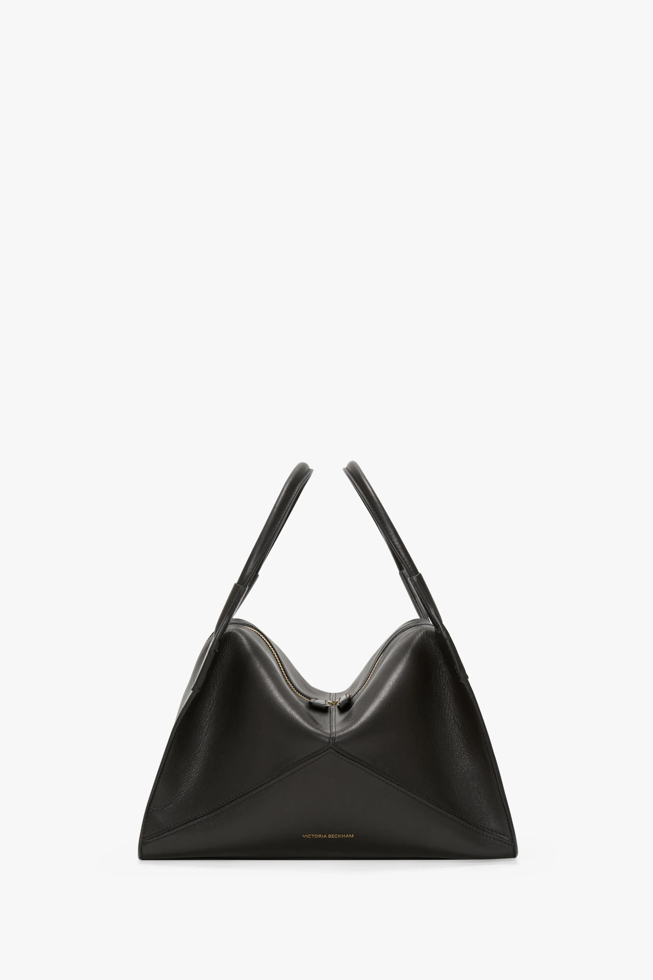 Victoria Plié Bag In Black Leather sold by Victoria Beckham