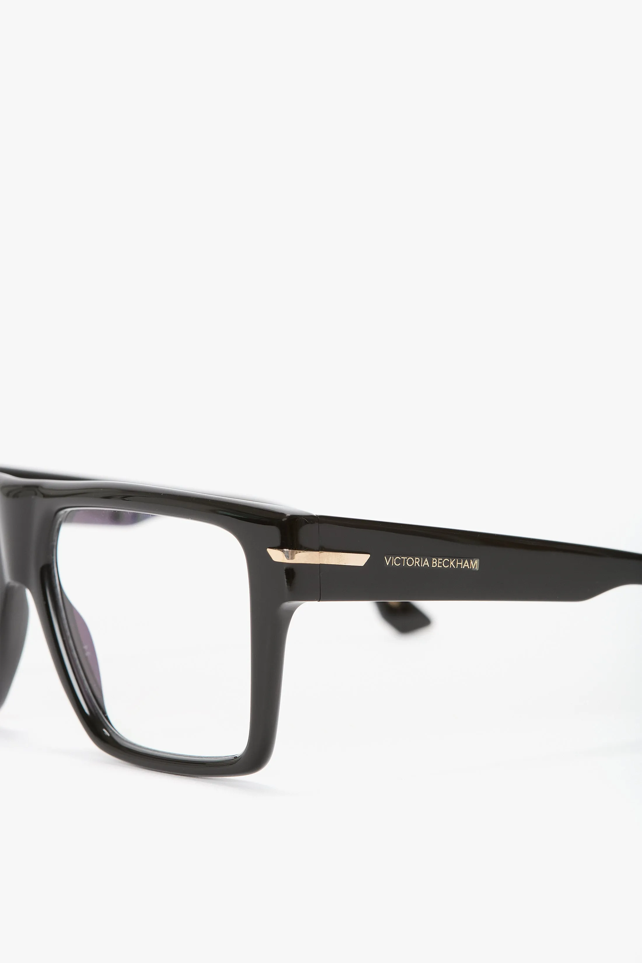 Sculpted Flat Top Frame In Black sold by Victoria Beckham product image thumbnail 4