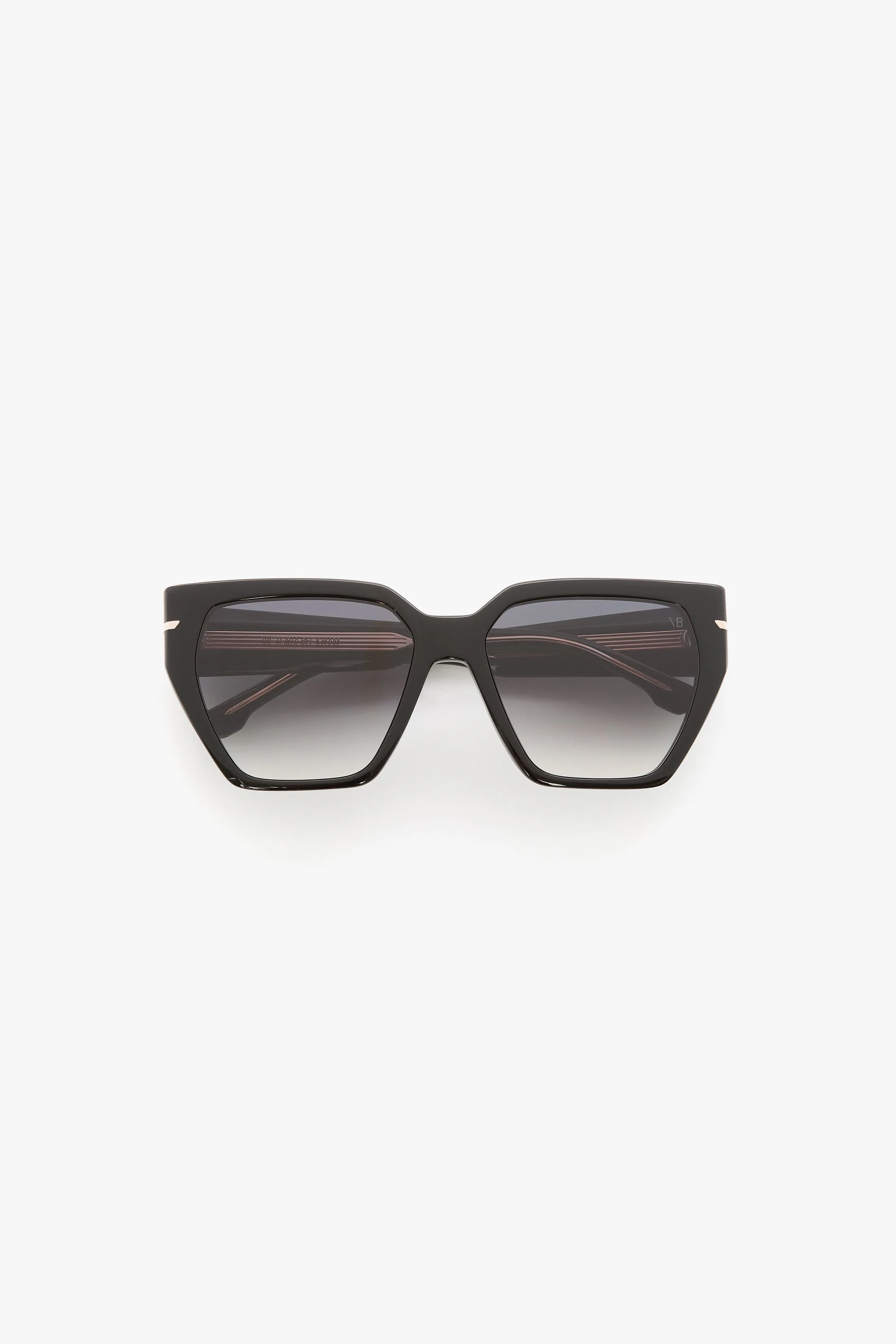 Acetate Sunglasses In Black sold by Victoria Beckham