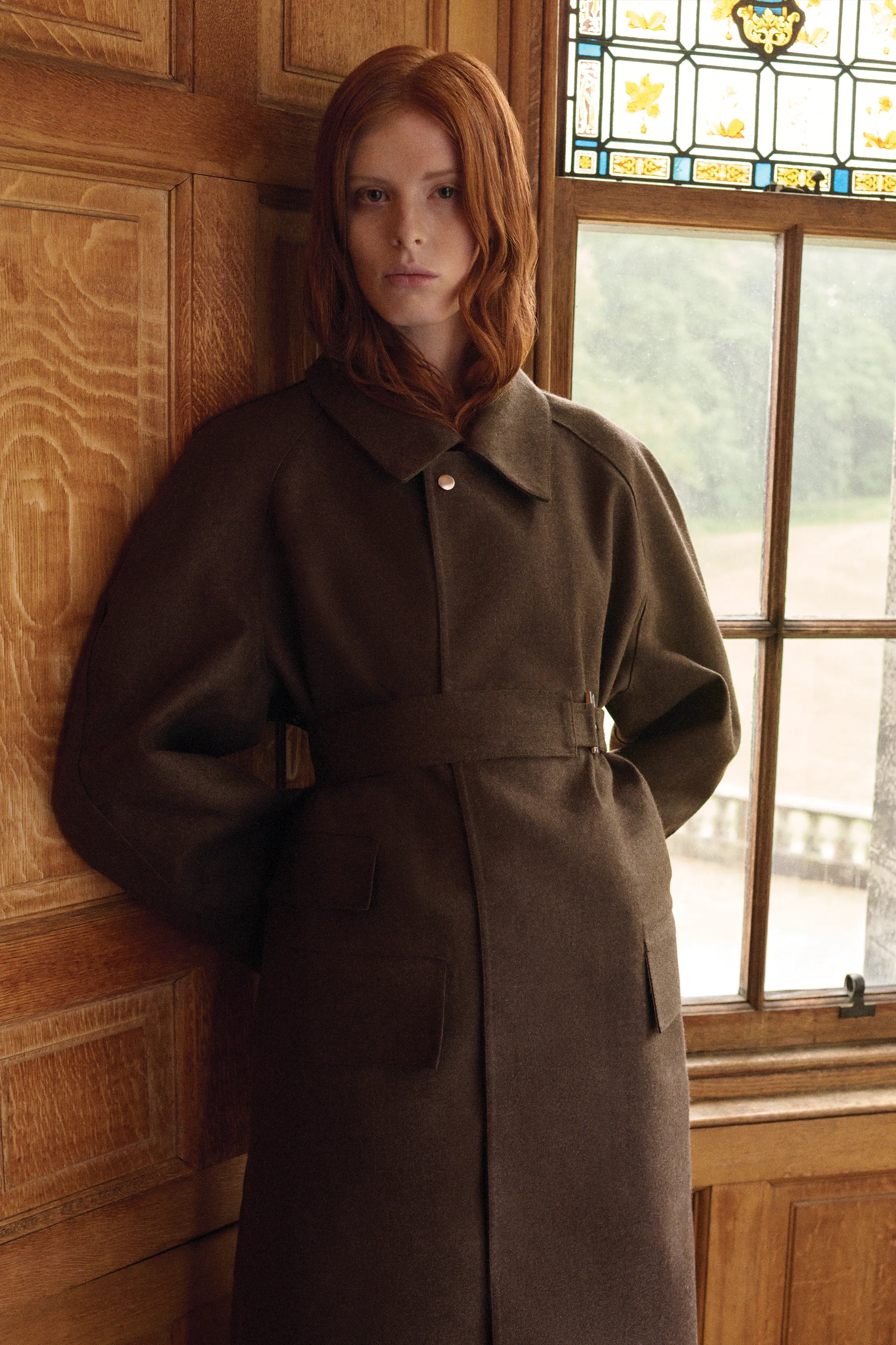 VB X Mackintosh Belted Trench In Brown sold by Victoria Beckham product image thumbnail 2
