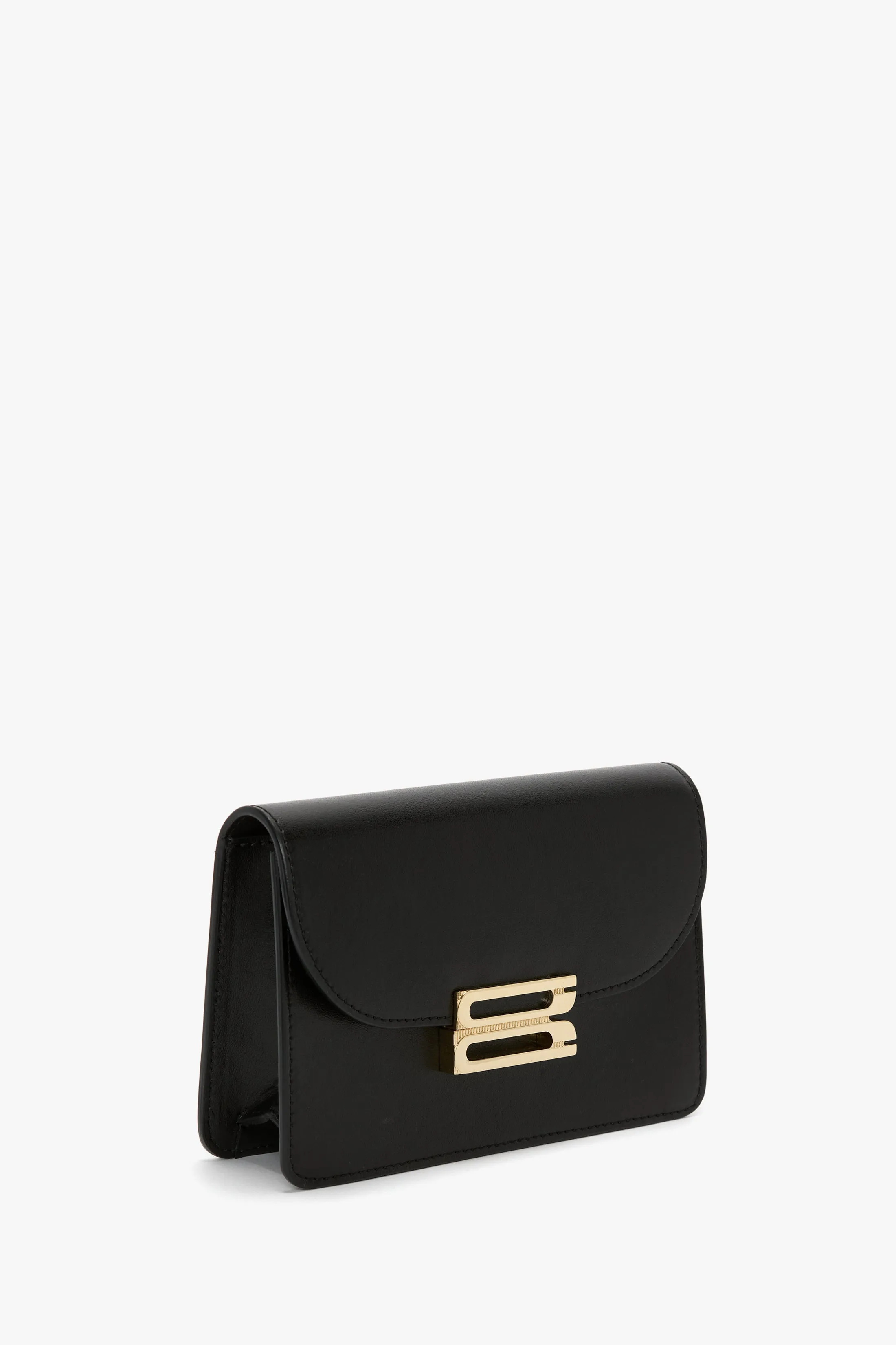 Dorian Bag Mini With Chain In Black Leather sold by Victoria Beckham product image thumbnail 2