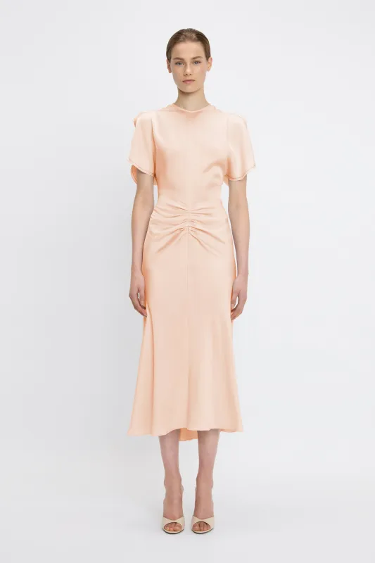 Bela Midi Dress In Blossom sold by Victoria Beckham