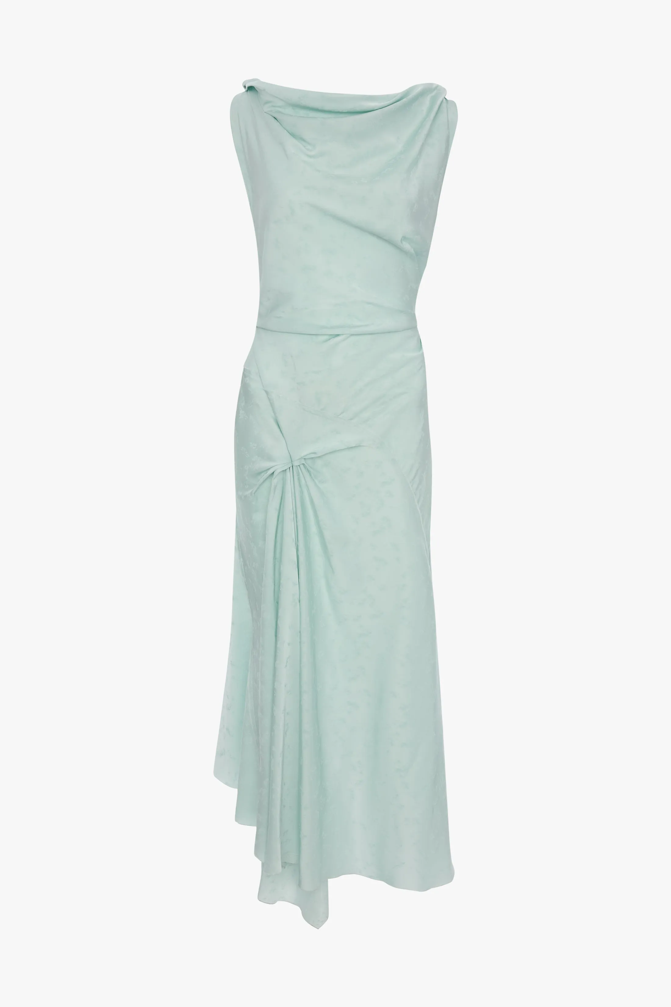 Posy Midi Dress In Aquamarine sold by Victoria Beckham product image thumbnail 5