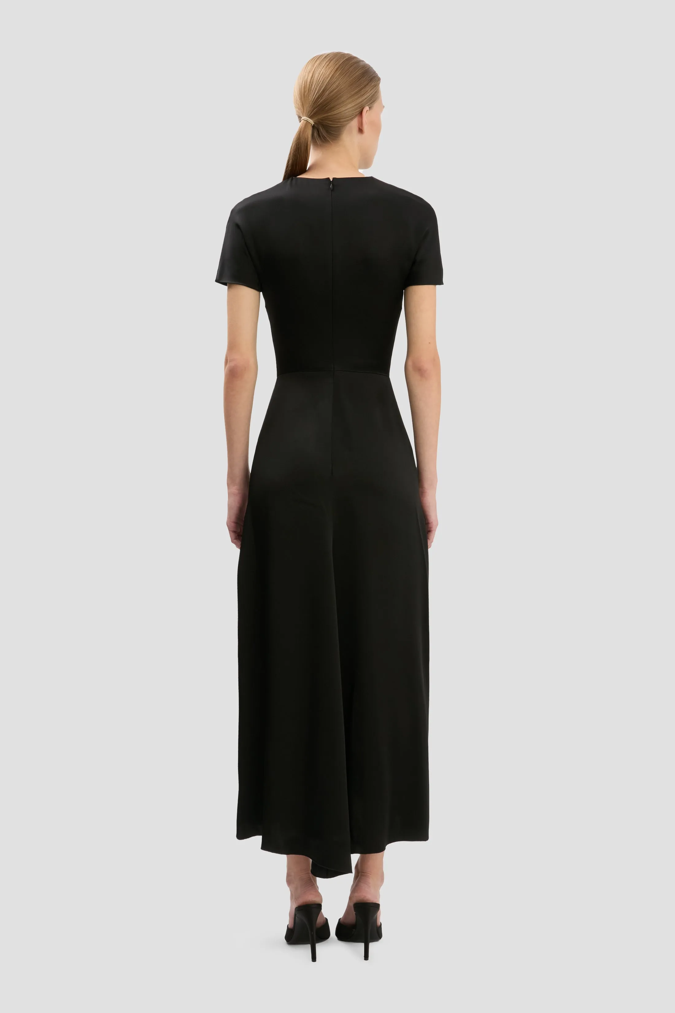 Blaire Midi Dress In Black sold by Victoria Beckham product image thumbnail 4