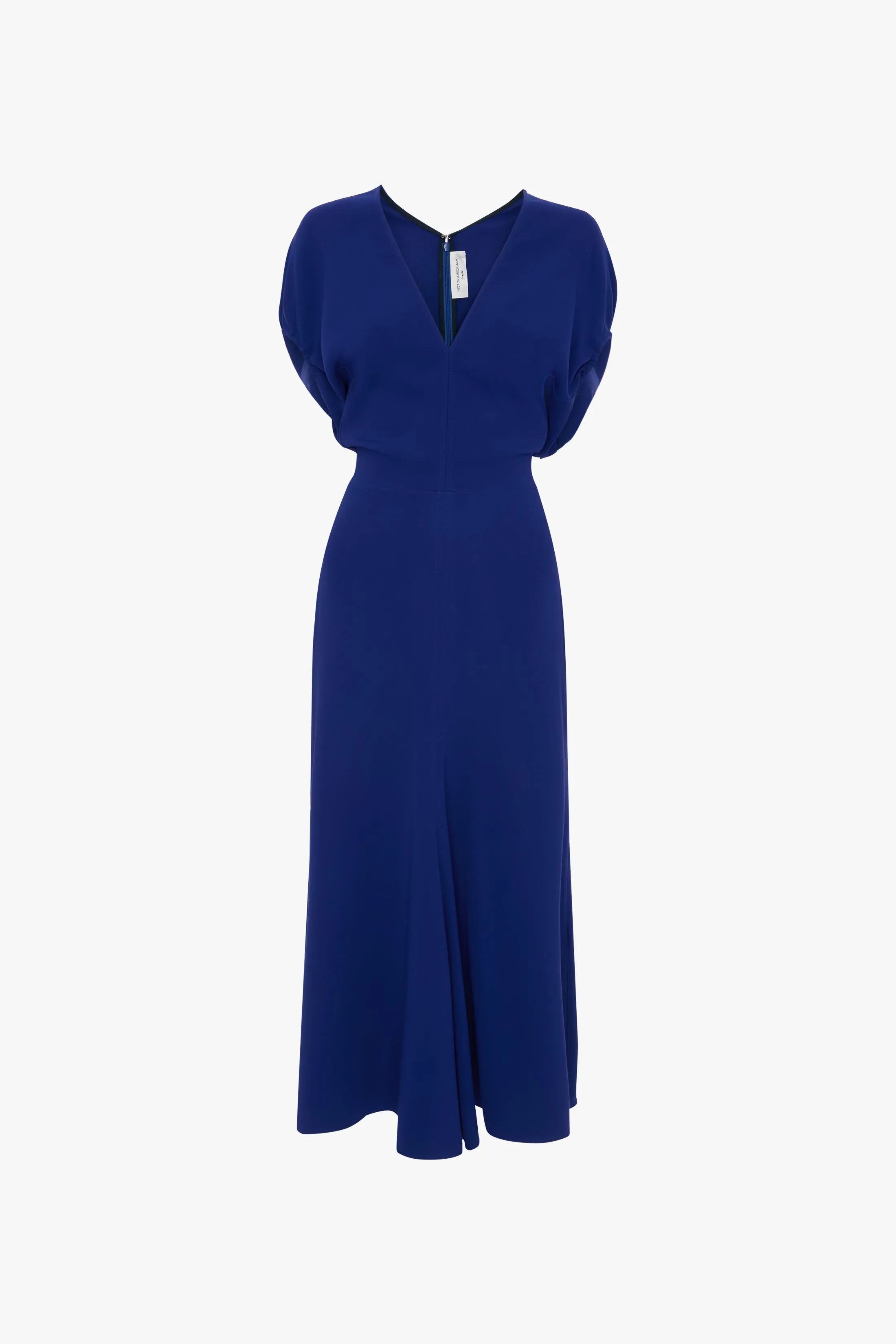 Edith Midi Dress In Bright Indigo sold by Victoria Beckham product image thumbnail 5
