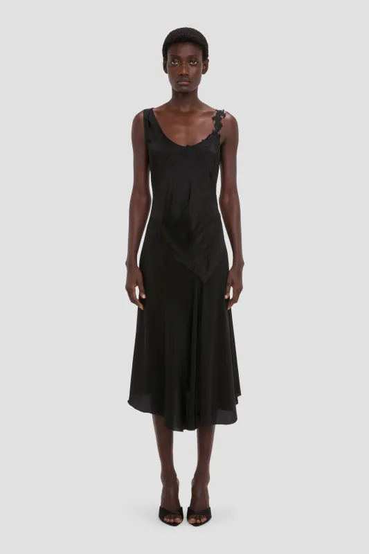 Lace Dress In Black made by Victoria Beckham
